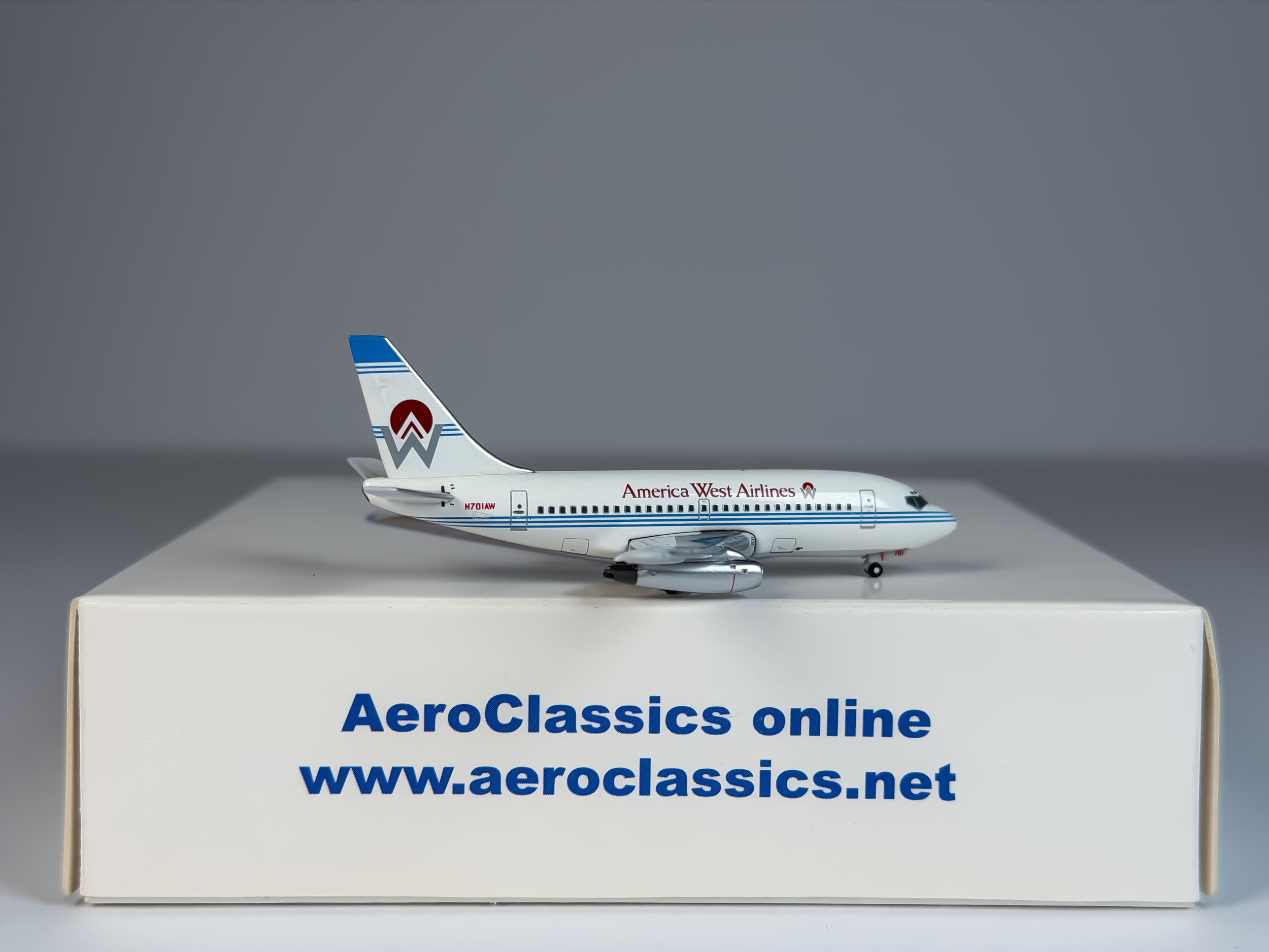 America West Boeing 737-100 1:400 Aeroclassics N701AW (ACN701AW)