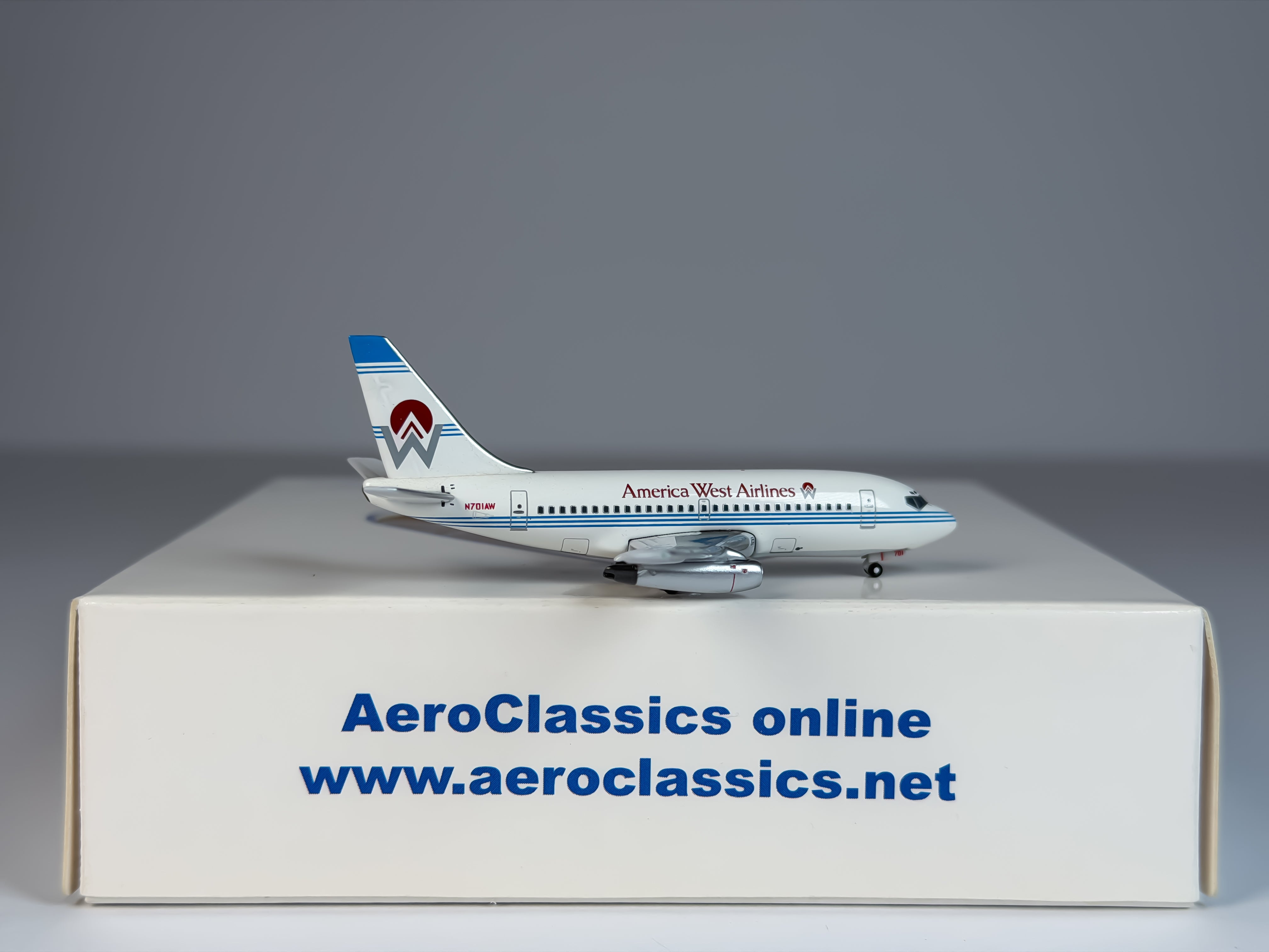 America West Boeing 737-100 1:400 Aeroclassics N701AW (ACN701AW)