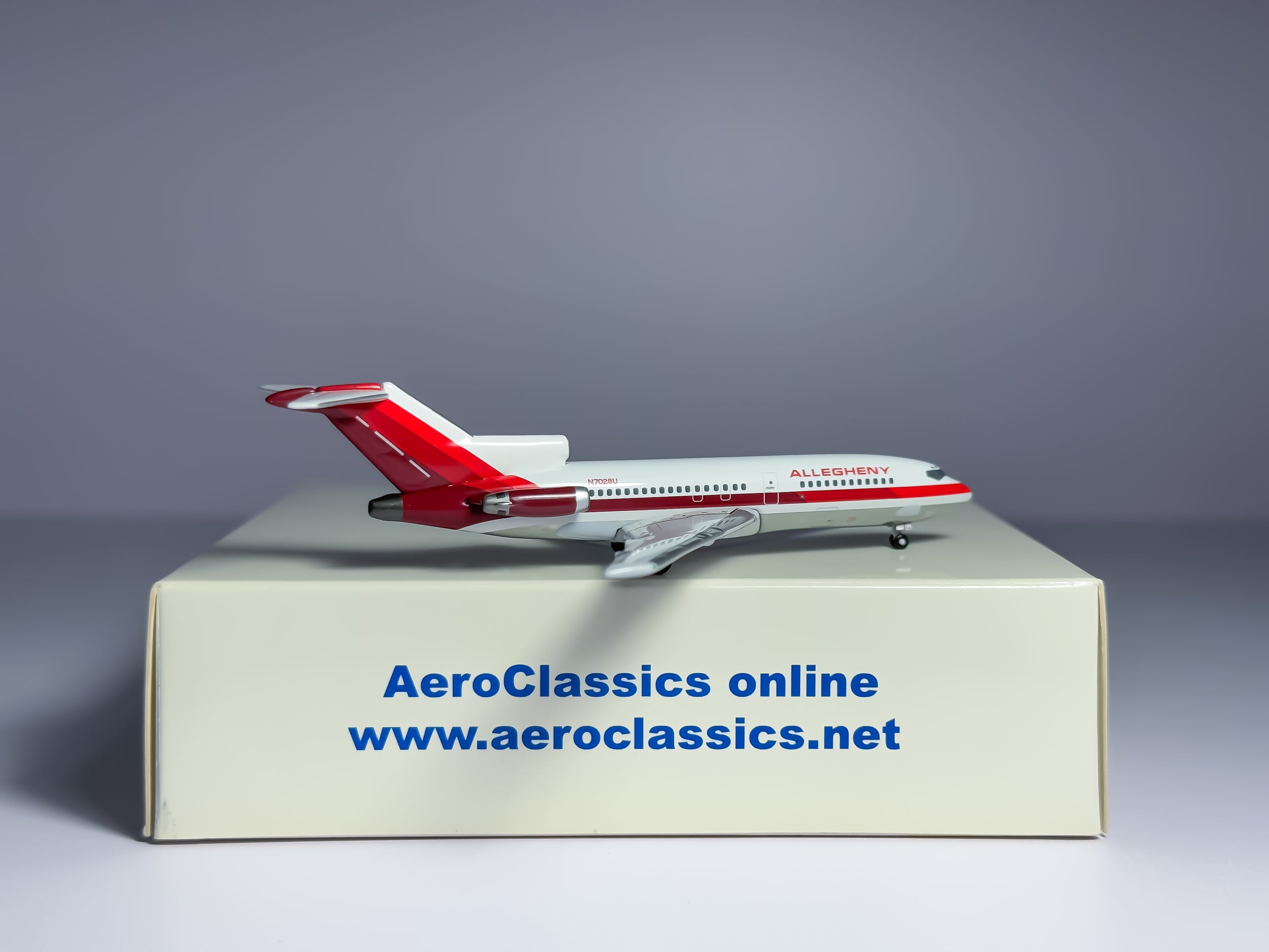 Allegheny Airlines Boeing 727-100 1:400 Aeroclassics N7028U (ACN7028U)