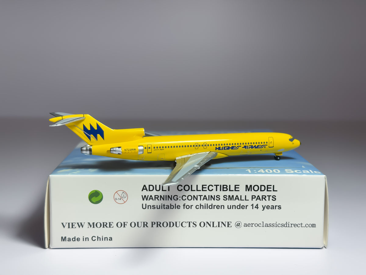 Hughes Air West Boeing 727-200 1:400 Aeroclassics N723RW (ACN723RW)