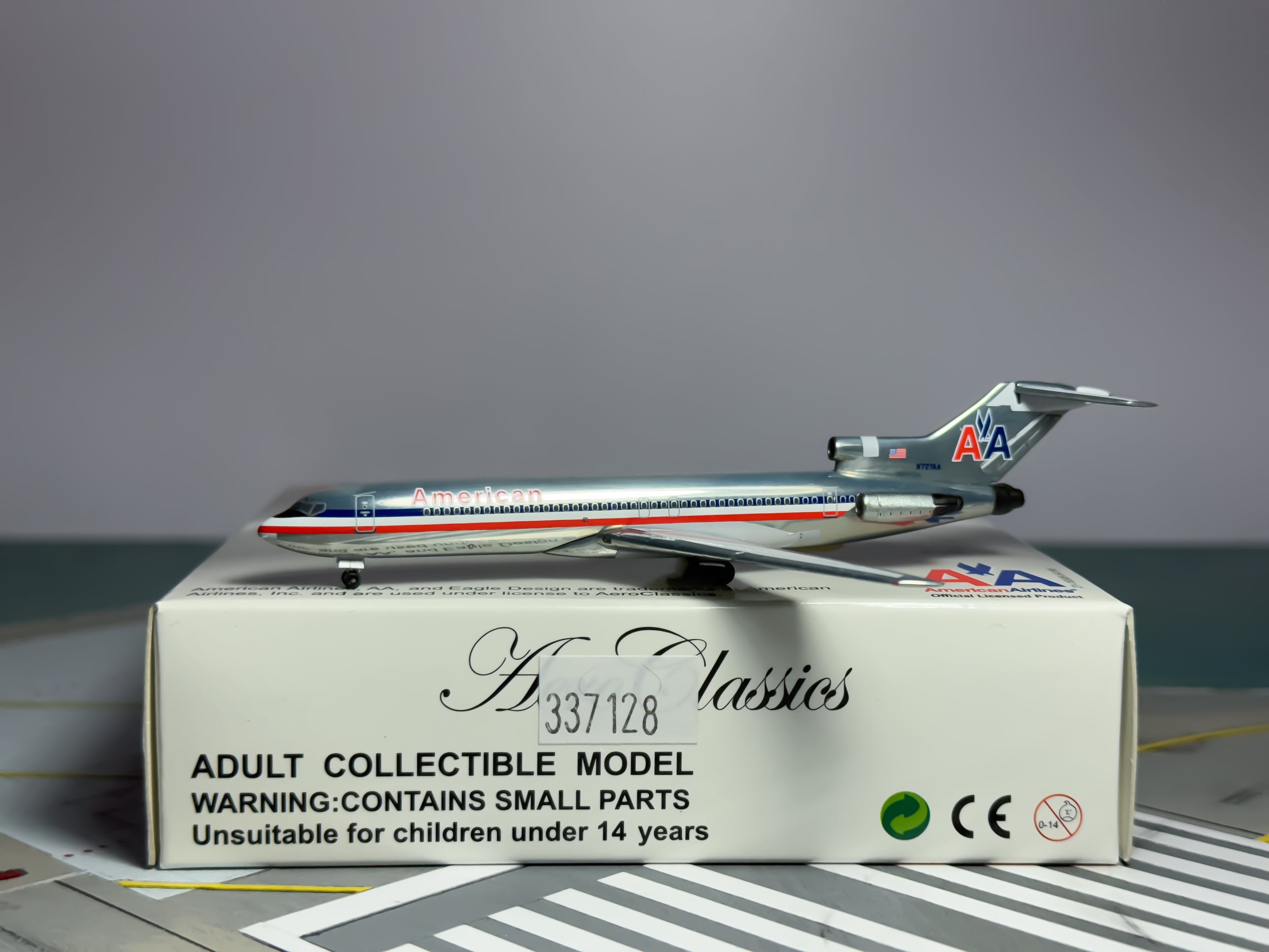 American Airlines Boeing 727-200 1:400 Aeroclassics N727AA (ACN727AA)