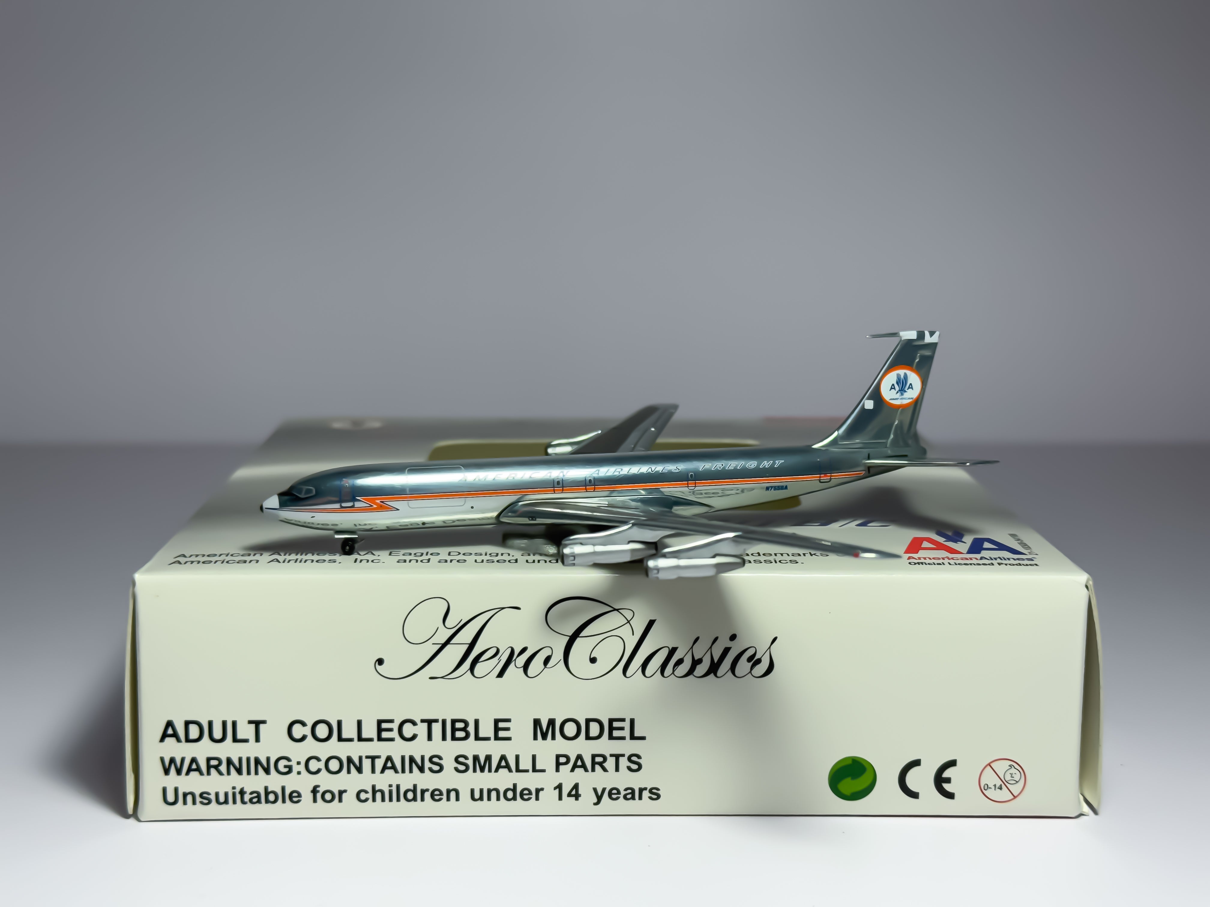 American Airlines Boeing 707-300 1:400 Aeroclassics N7556A (ACN7556A)