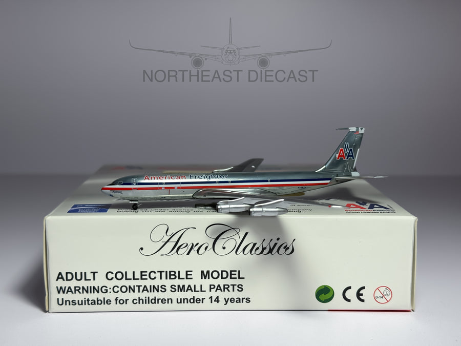 American Freighter Boeing 707-300F 1:400 Aeroclassics N7563A (ACN7563A)