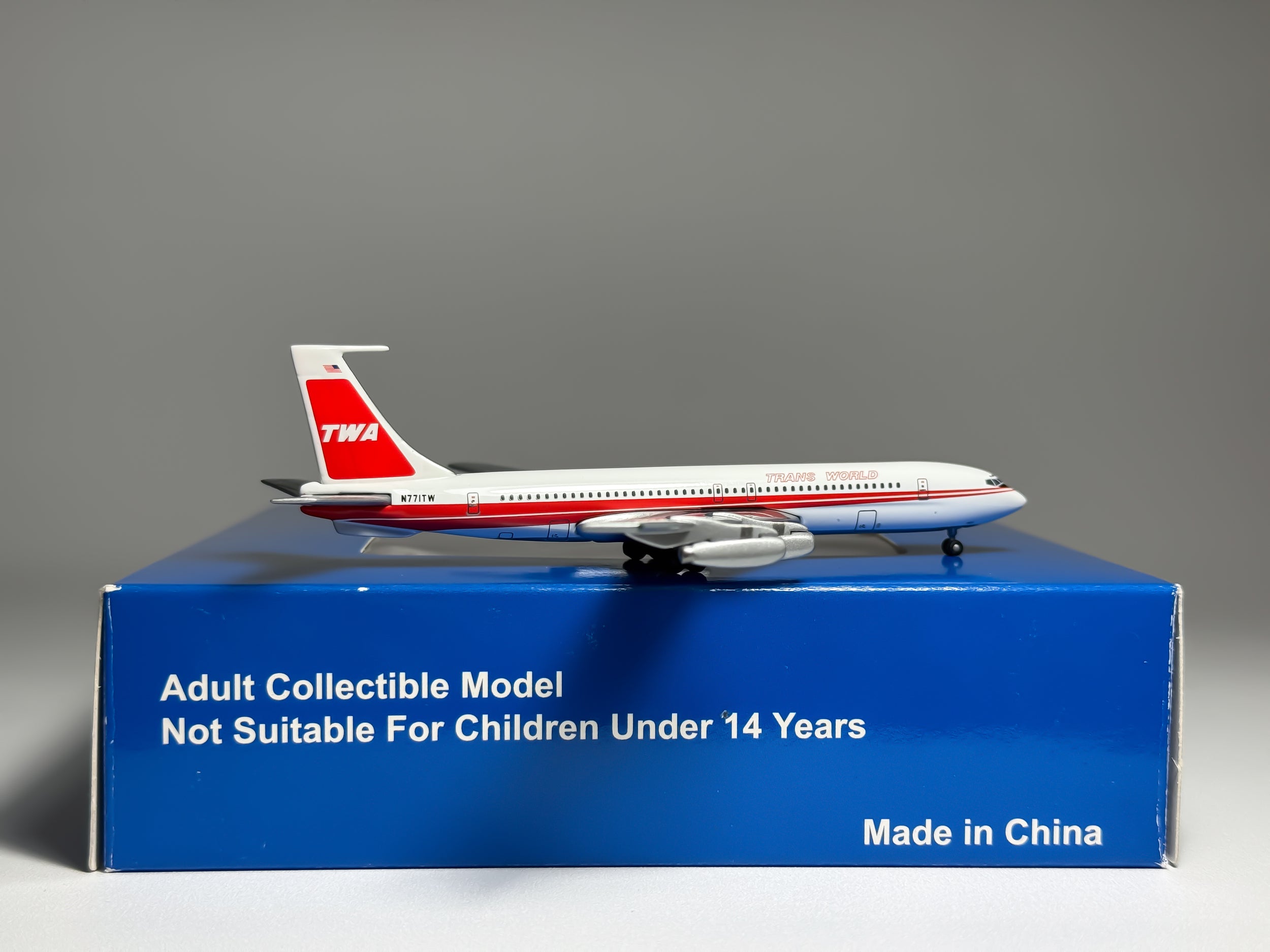Trans World Airlines (TWA) Boeing 707-300 1:400 Aeroclassics N771TW (ACN771TW)