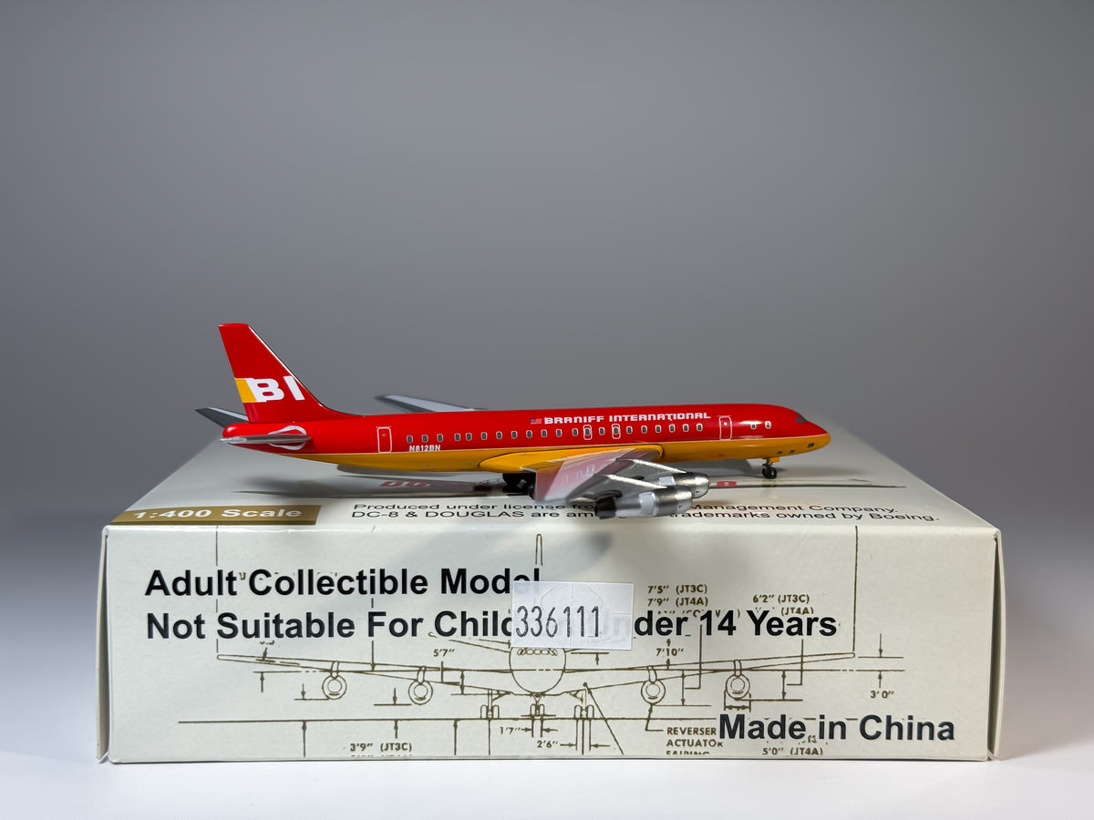 Braniff International Douglas DC-8-50 1:400 Aeroclassics N812BN (ACN812BN)