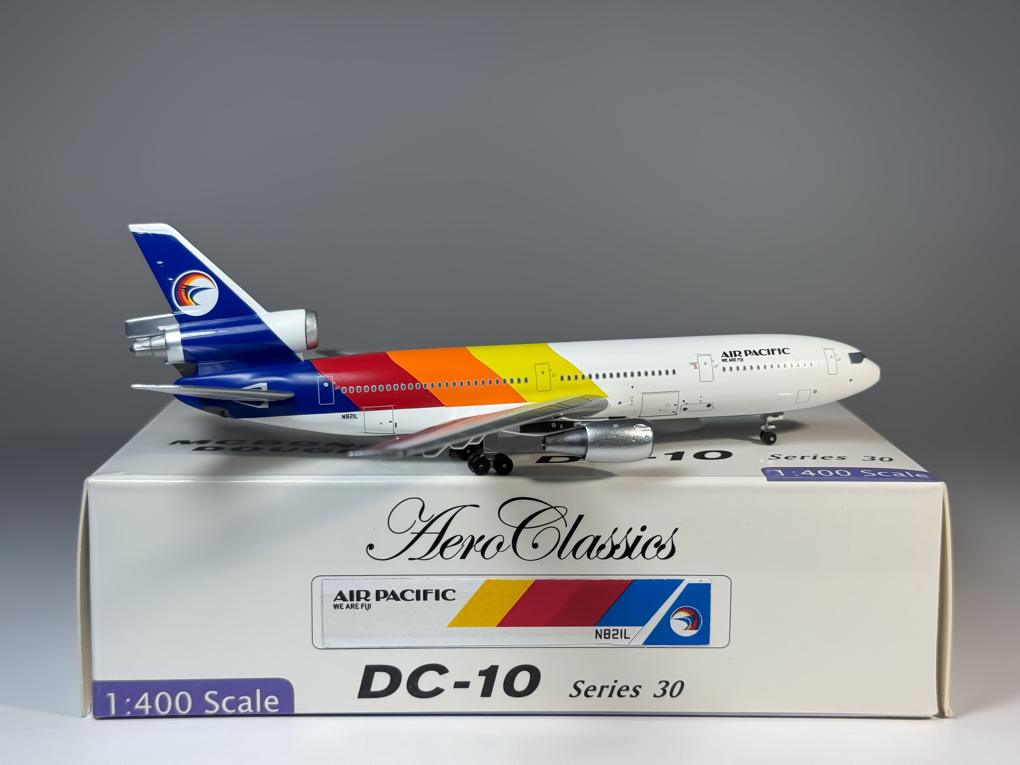 Air Pacific McDonnell Douglas DC-10-30 1:400 Aeroclassics N821L (ACN821L)