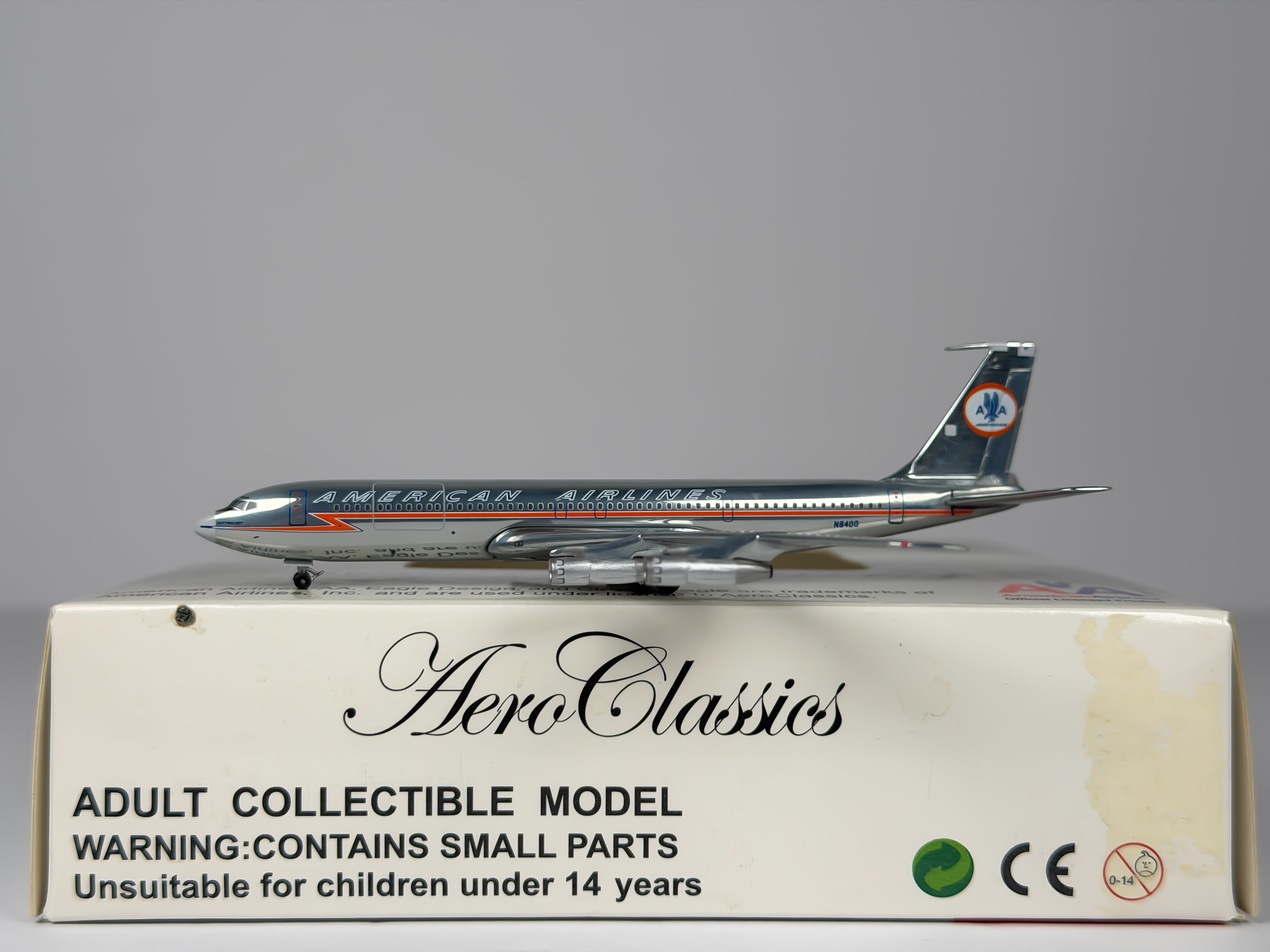 American Airlines Boeing 707-300 1:400 Aeroclassics N8400 (ACN8400)