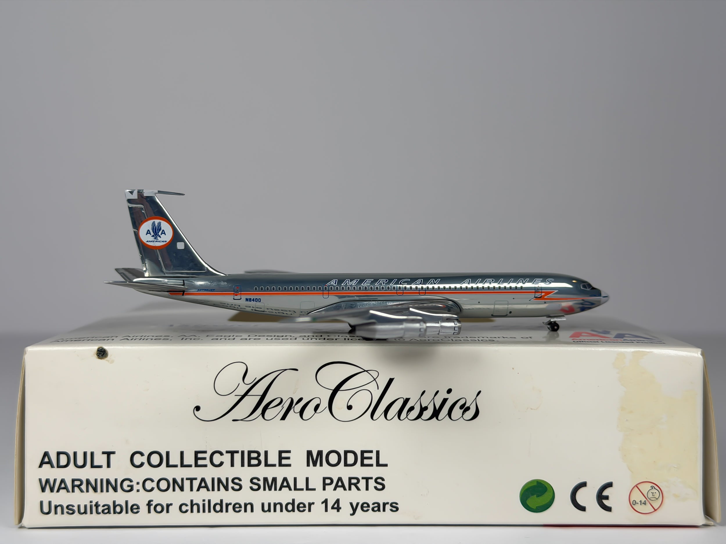 American Airlines Boeing 707-300 1:400 Aeroclassics N8400 (ACN8400)
