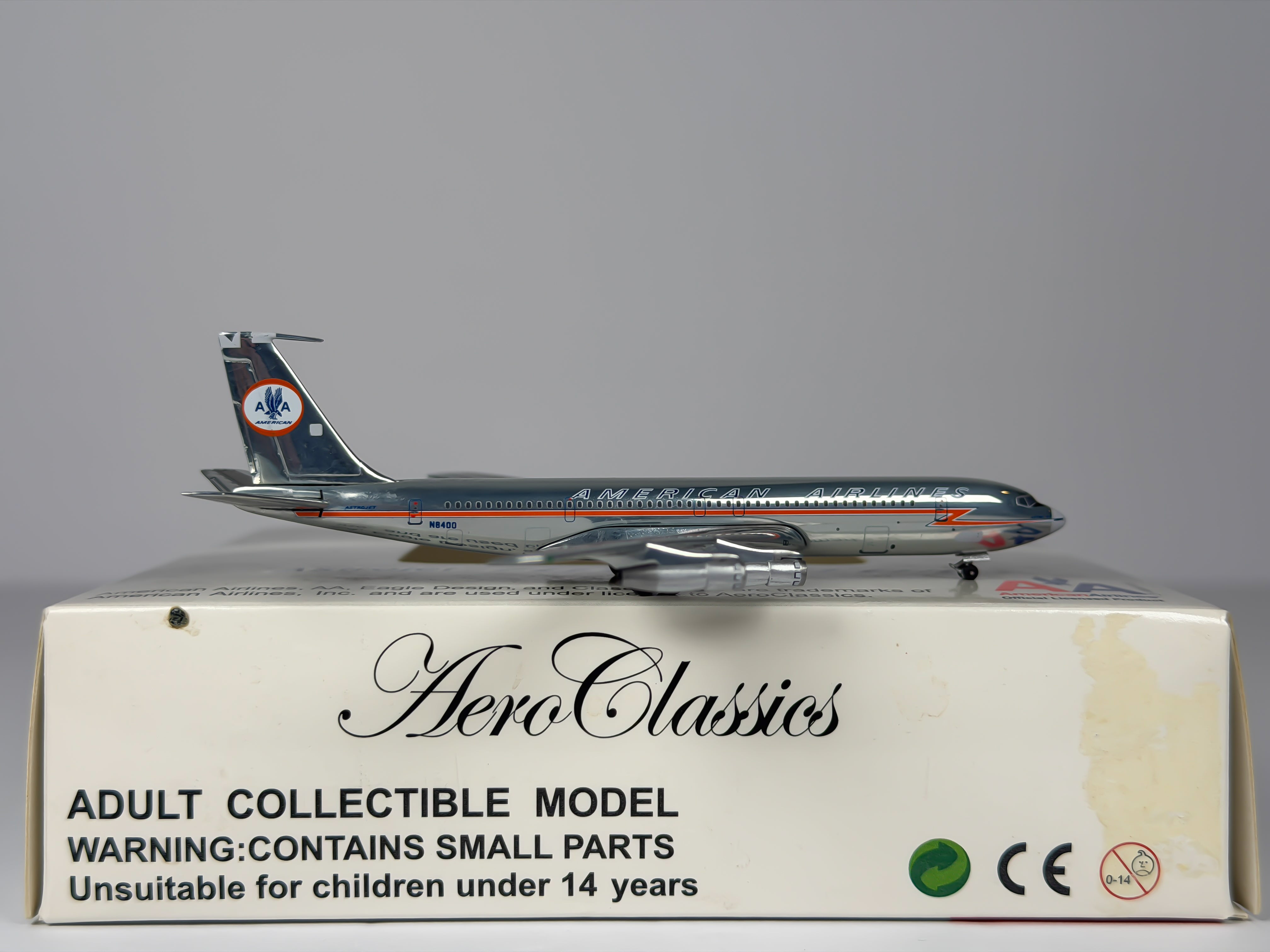 American Airlines Boeing 707-300 1:400 Aeroclassics N8400 (ACN8400)