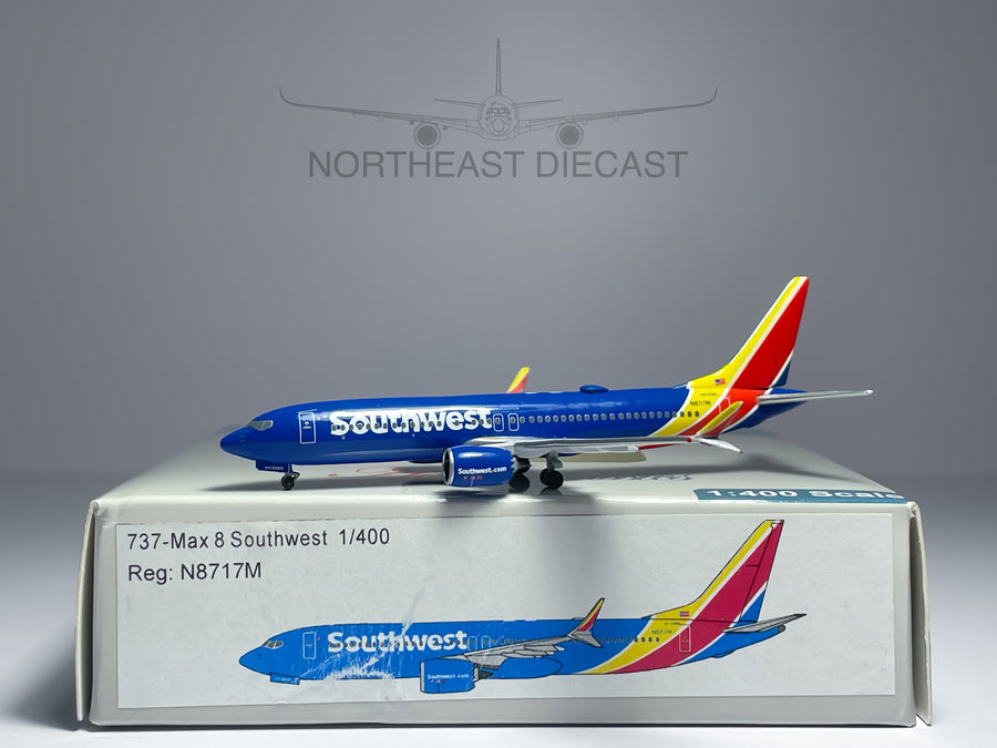 Southwest Airlines Boeing 737 MAX 8 1:400 Aeroclassics N8717M (ACN8717M)
