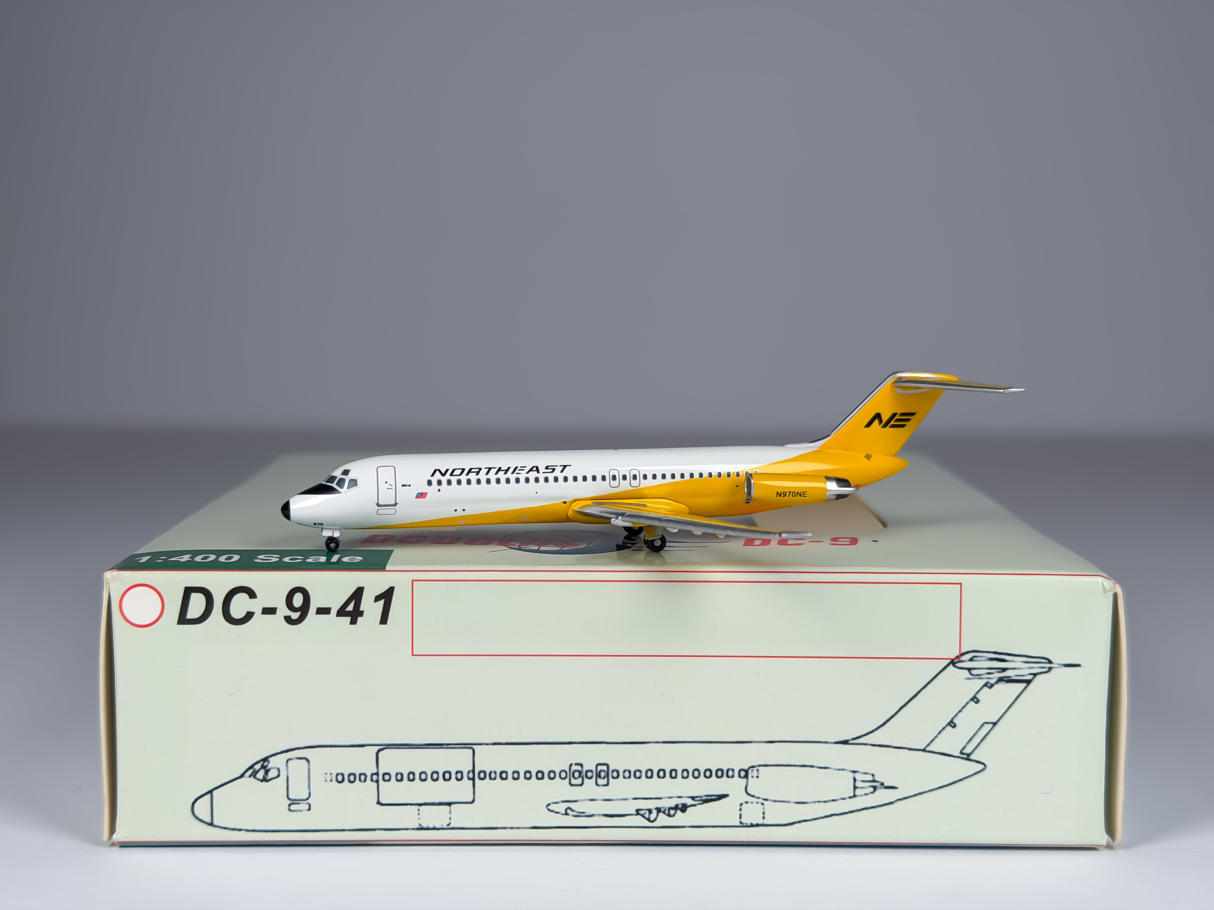 Douglas DC-9 Diecast Aircraft Models · Northeast Diecast