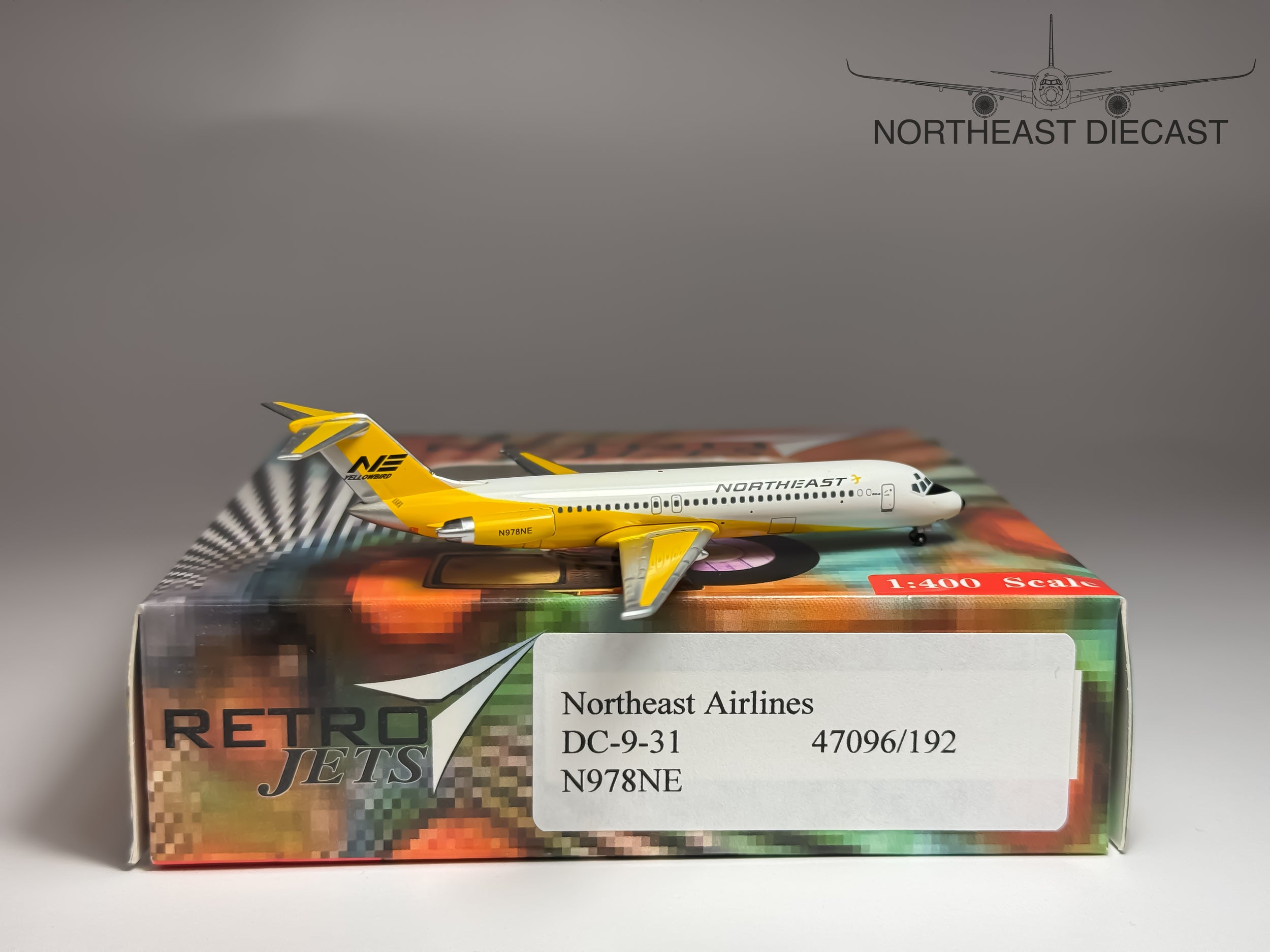 Northeast Airlines Douglas DC-9-30 1:400 Aeroclassics N978NE (ACN978NE)