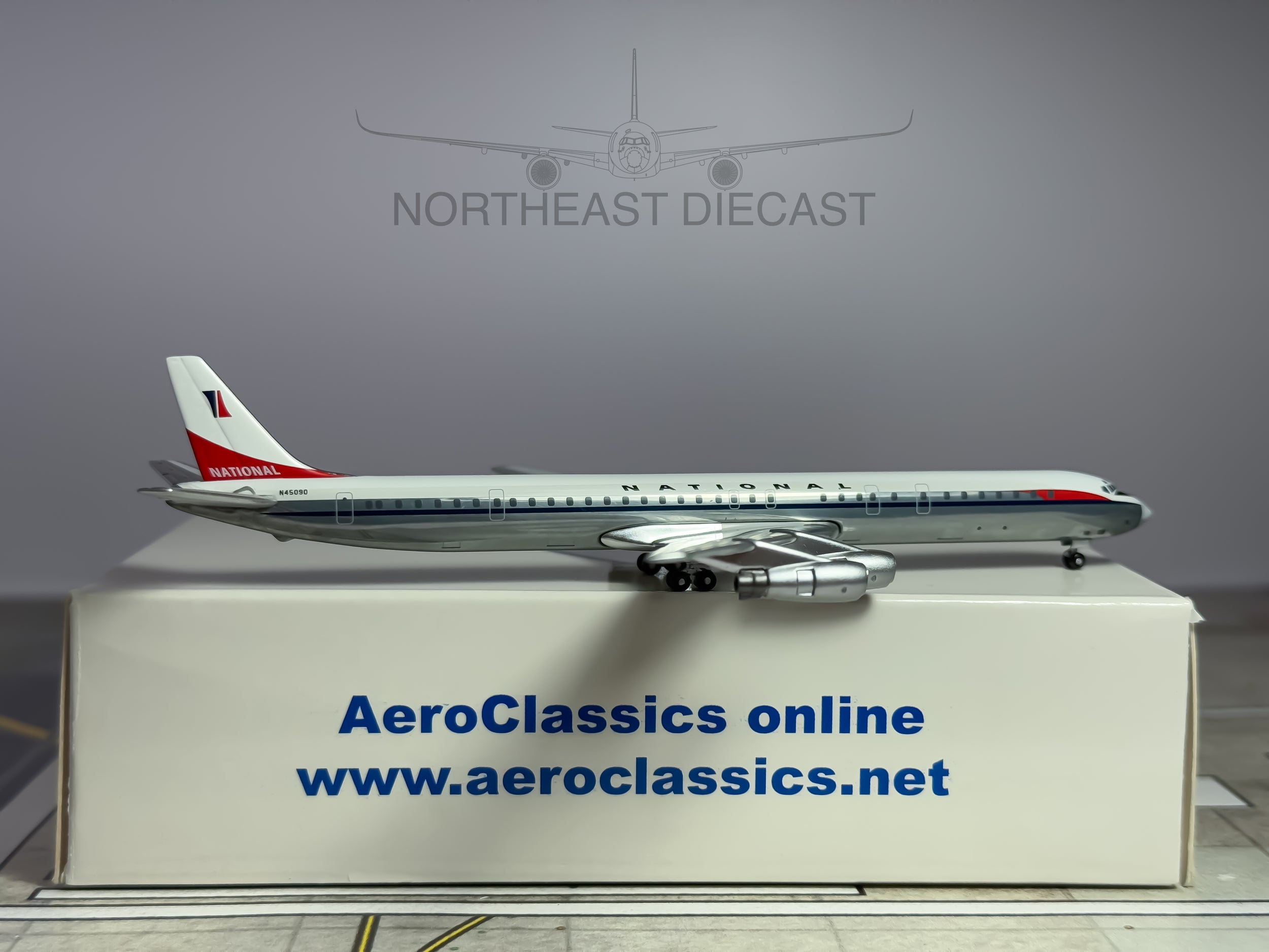 National Airlines Douglas DC-8-61 1:400 Aeroclassics N45090 (ACNAL100)