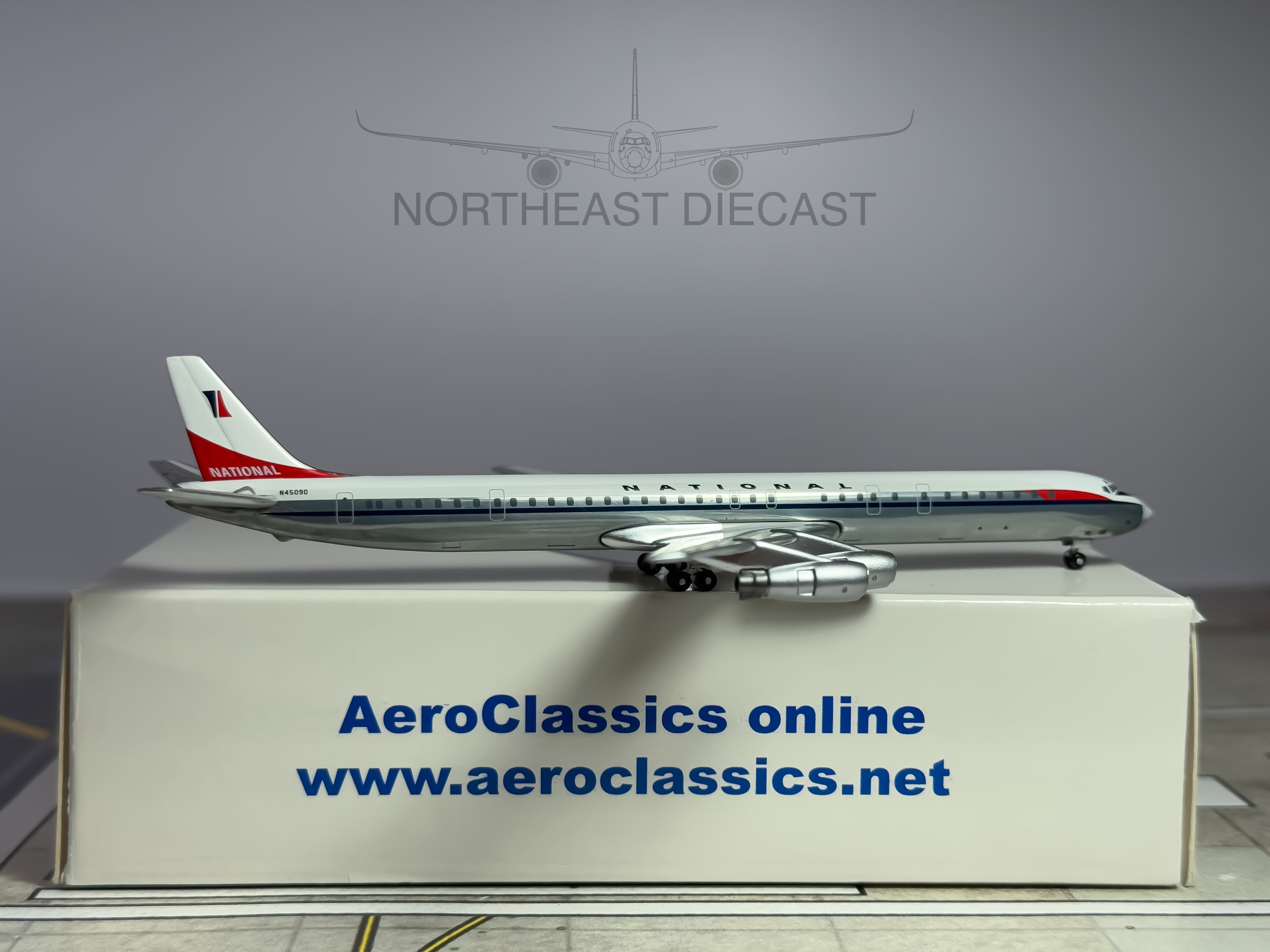 National Airlines Douglas DC-8-61 1:400 Aeroclassics N45090 (ACNAL100)