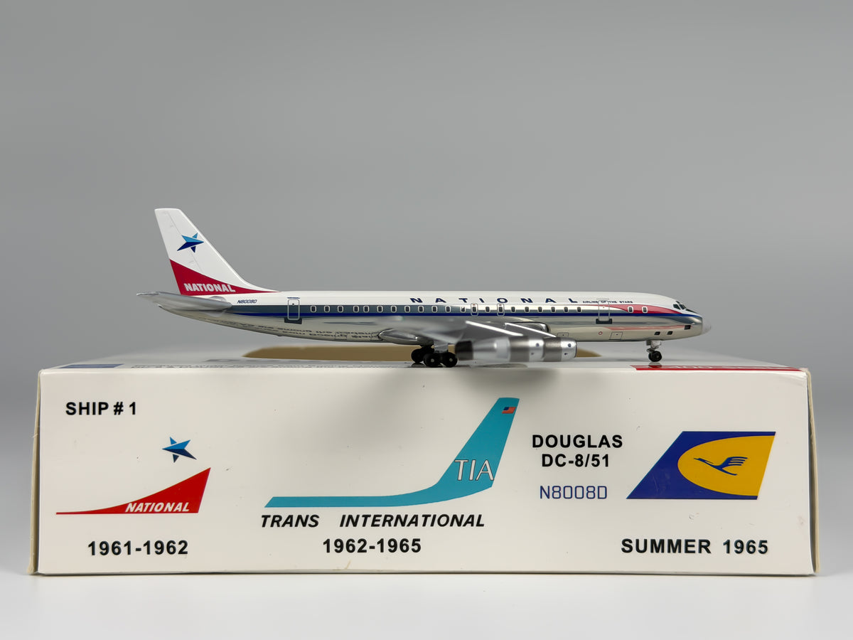 National Airlines Douglas DC-8-50 1:400 Aeroclassics N8008D (ACNAT0908)