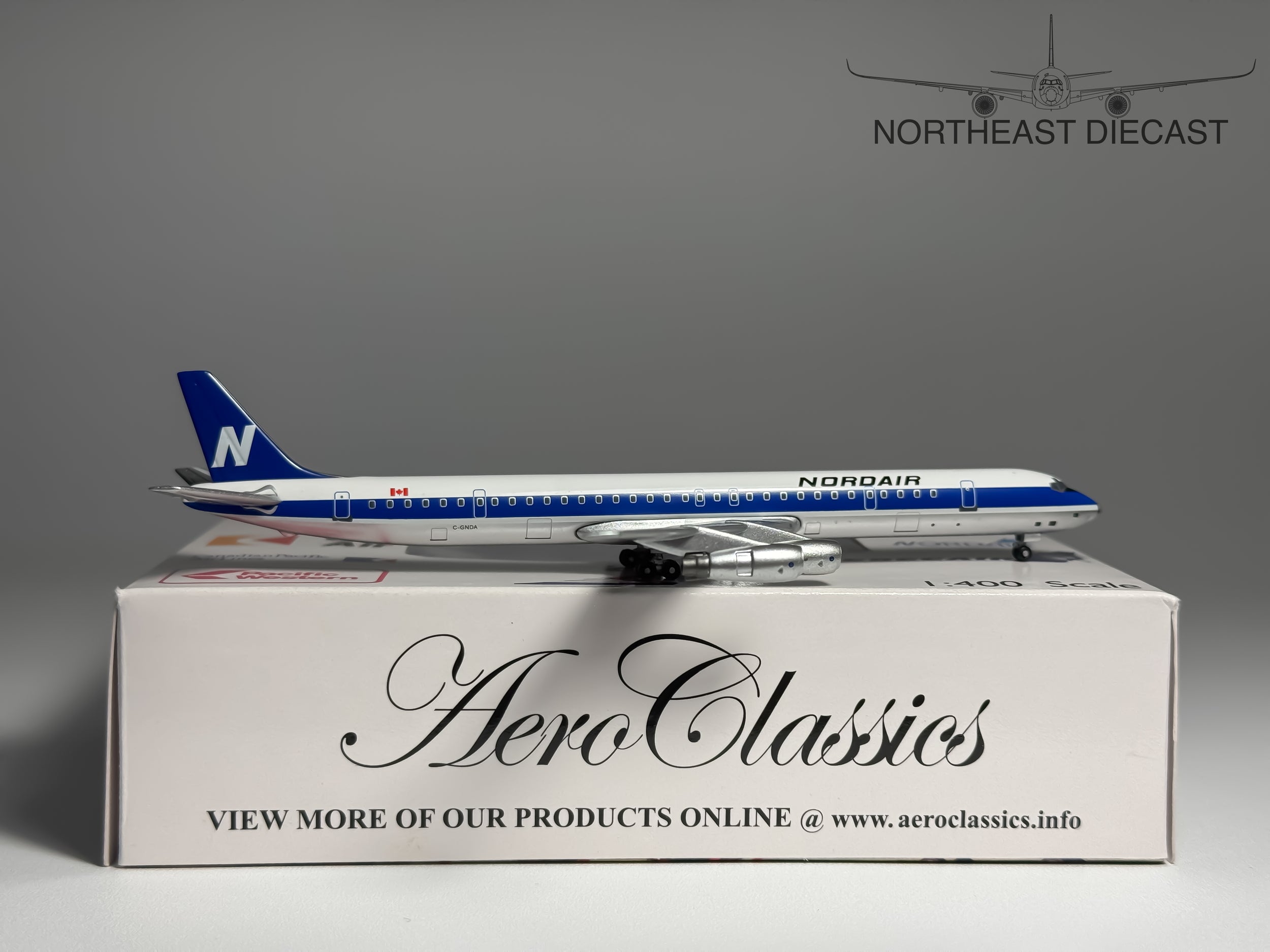 Nordair Douglas DC-8-61 1:400 Aeroclassics C-GNDA (ACNDR014)