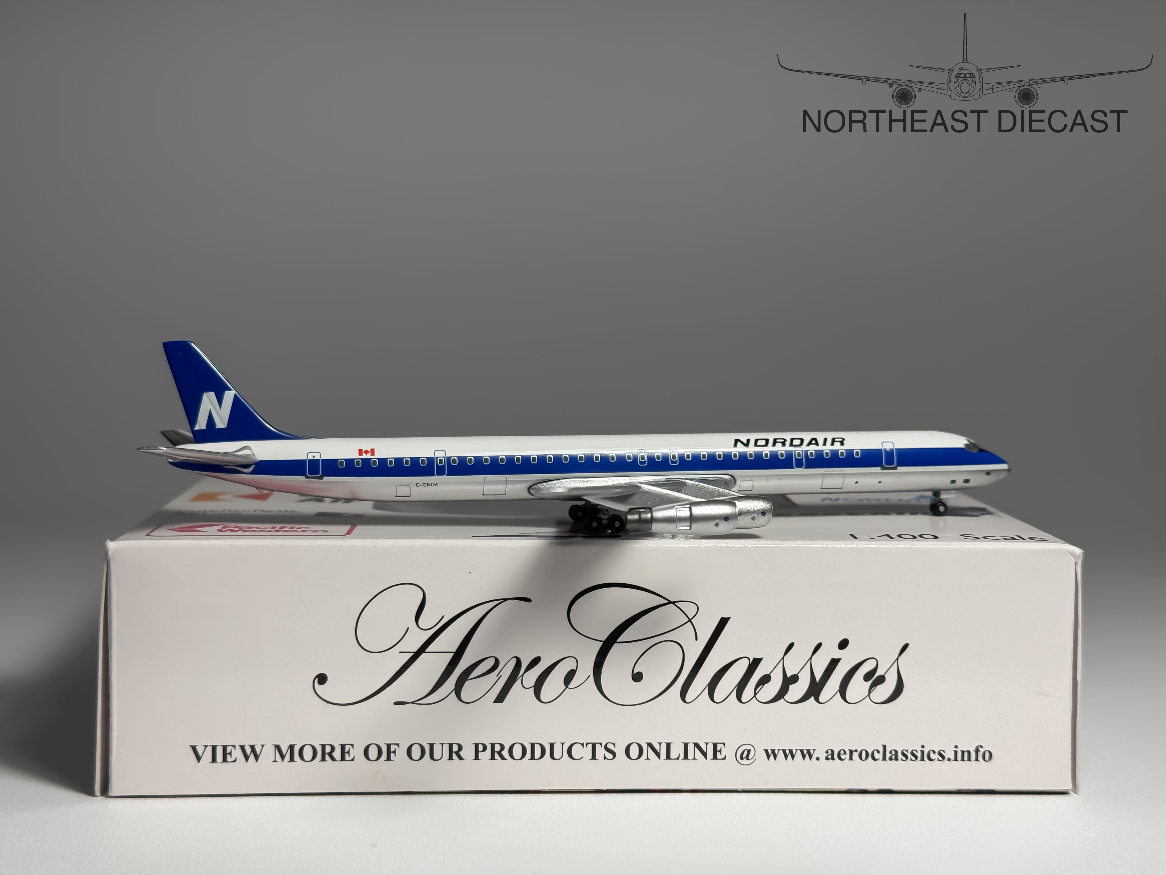 Nordair Douglas DC-8-61 1:400 Aeroclassics C-GNDA (ACNDR014)
