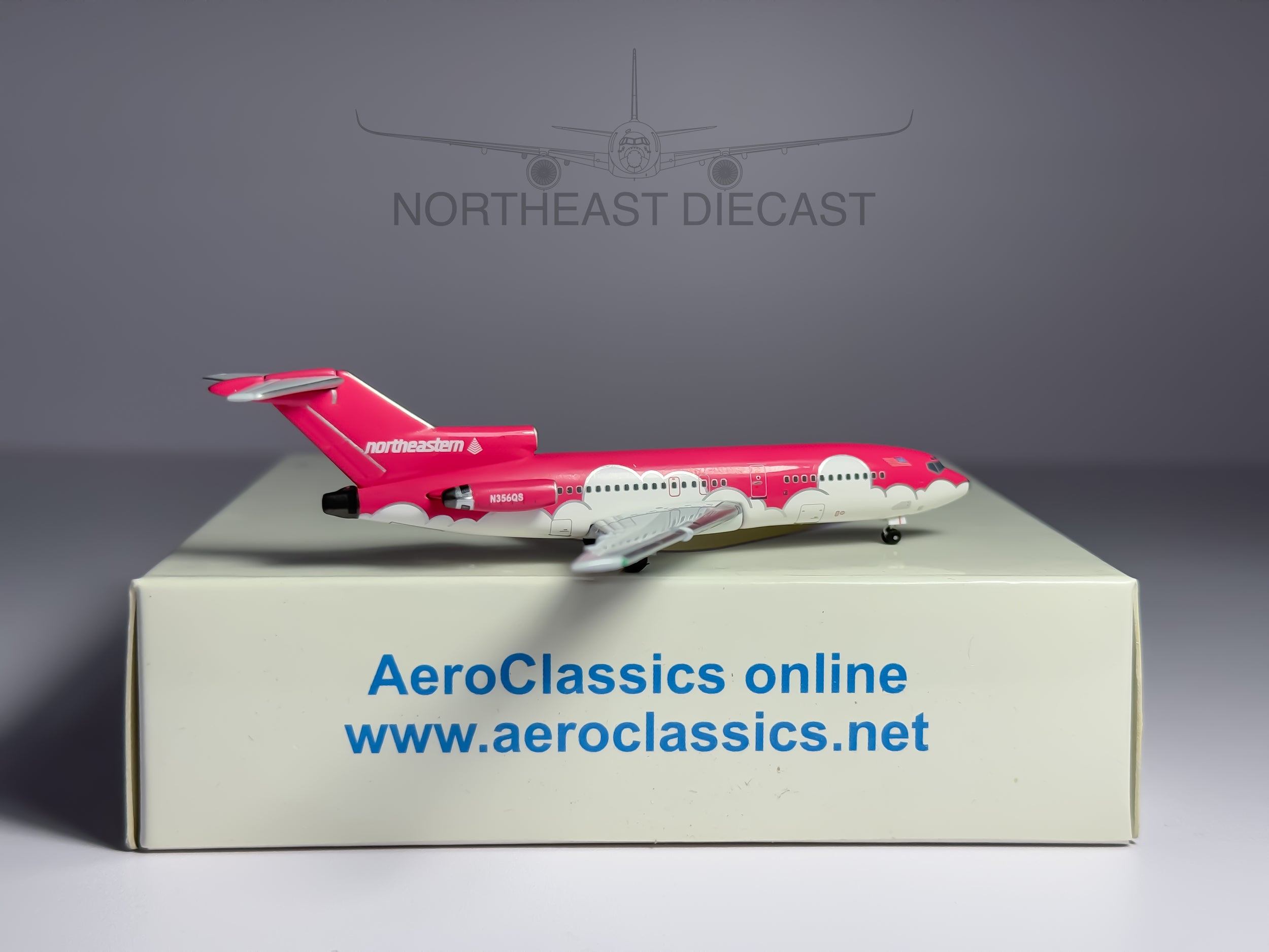 Northeastern Airways Boeing 727-100 1:400 Aeroclassics N356QS (ACNEA0109)