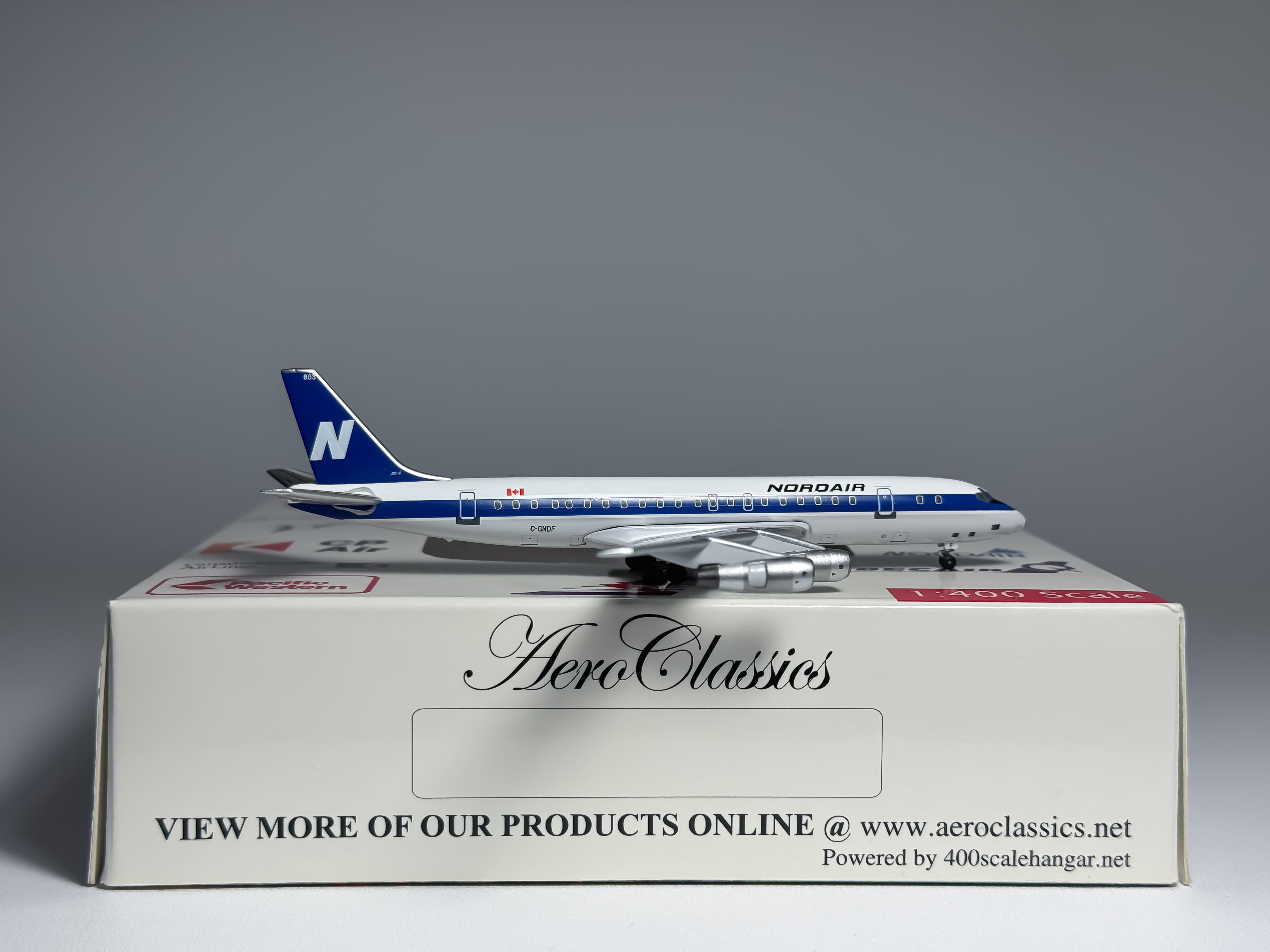 Nordair Douglas DC-8-50 1:400 Aeroclassics C-GNDF (ACNOR0608)