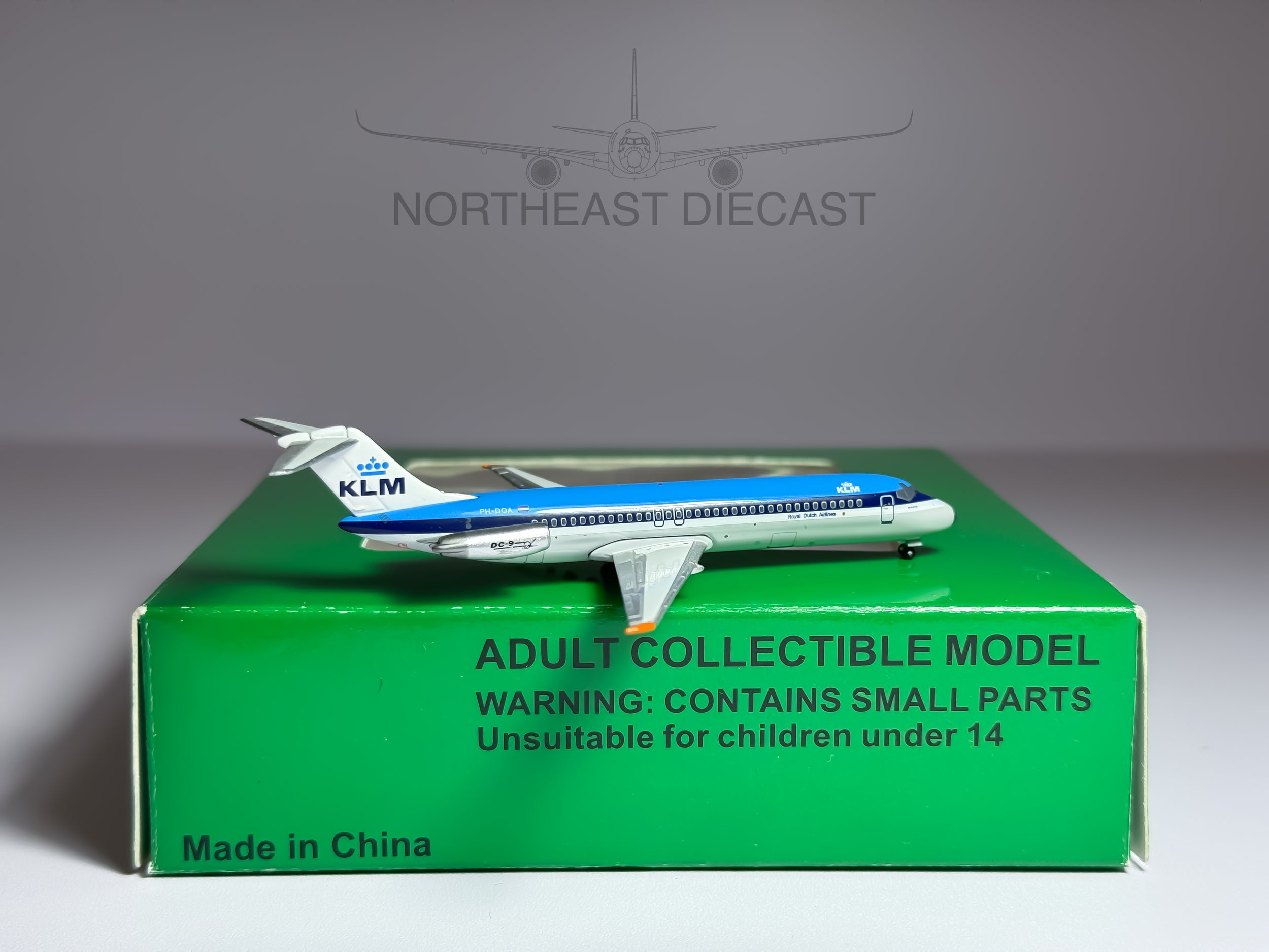 KLM Cityhopper Douglas DC-9-30 1:400 Aeroclassics PH-DOA (ACPHDOA)