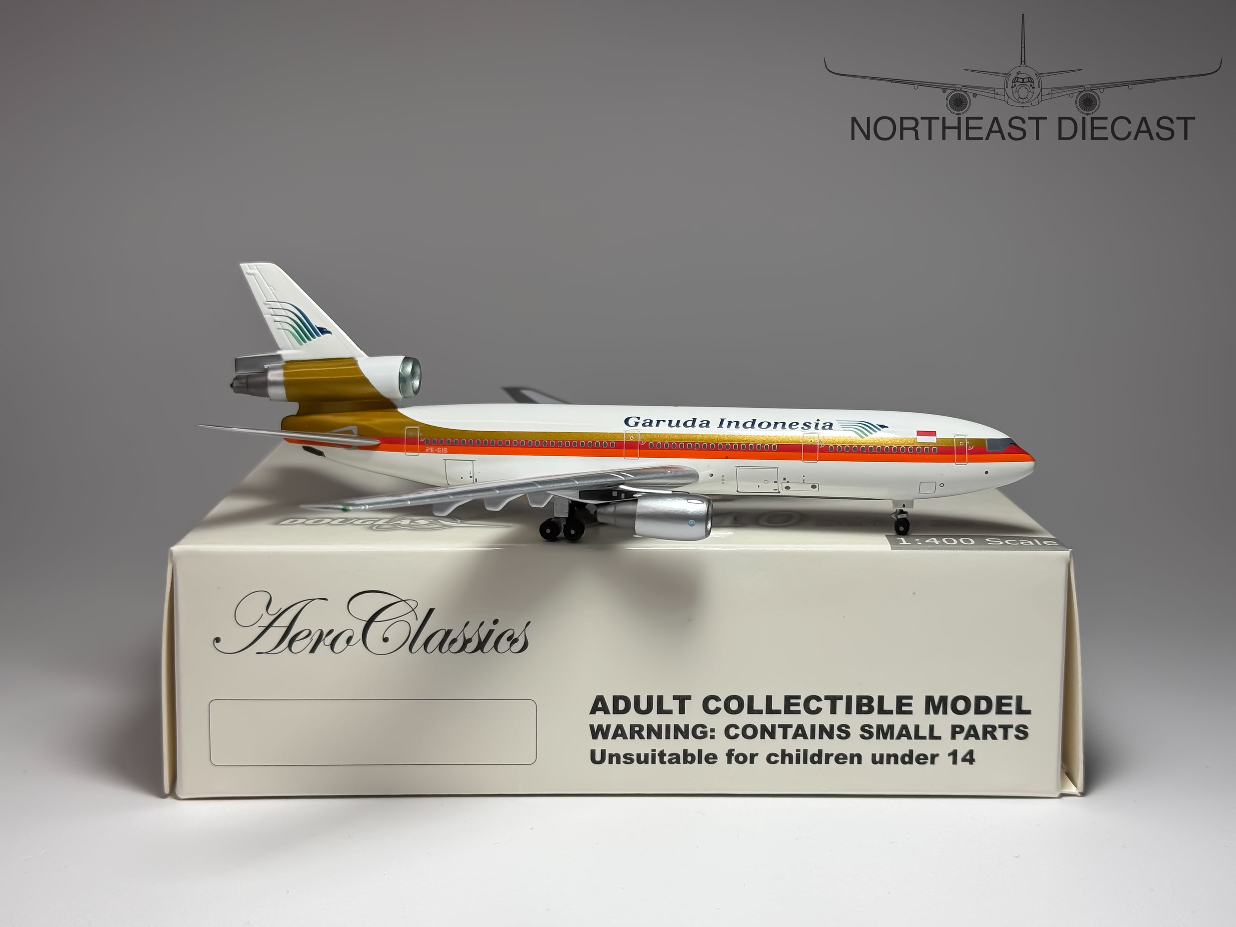 Garuda Indonesia Douglas DC-10-30 1:400 Aeroclassics PK-GIB (ACPKGIB)