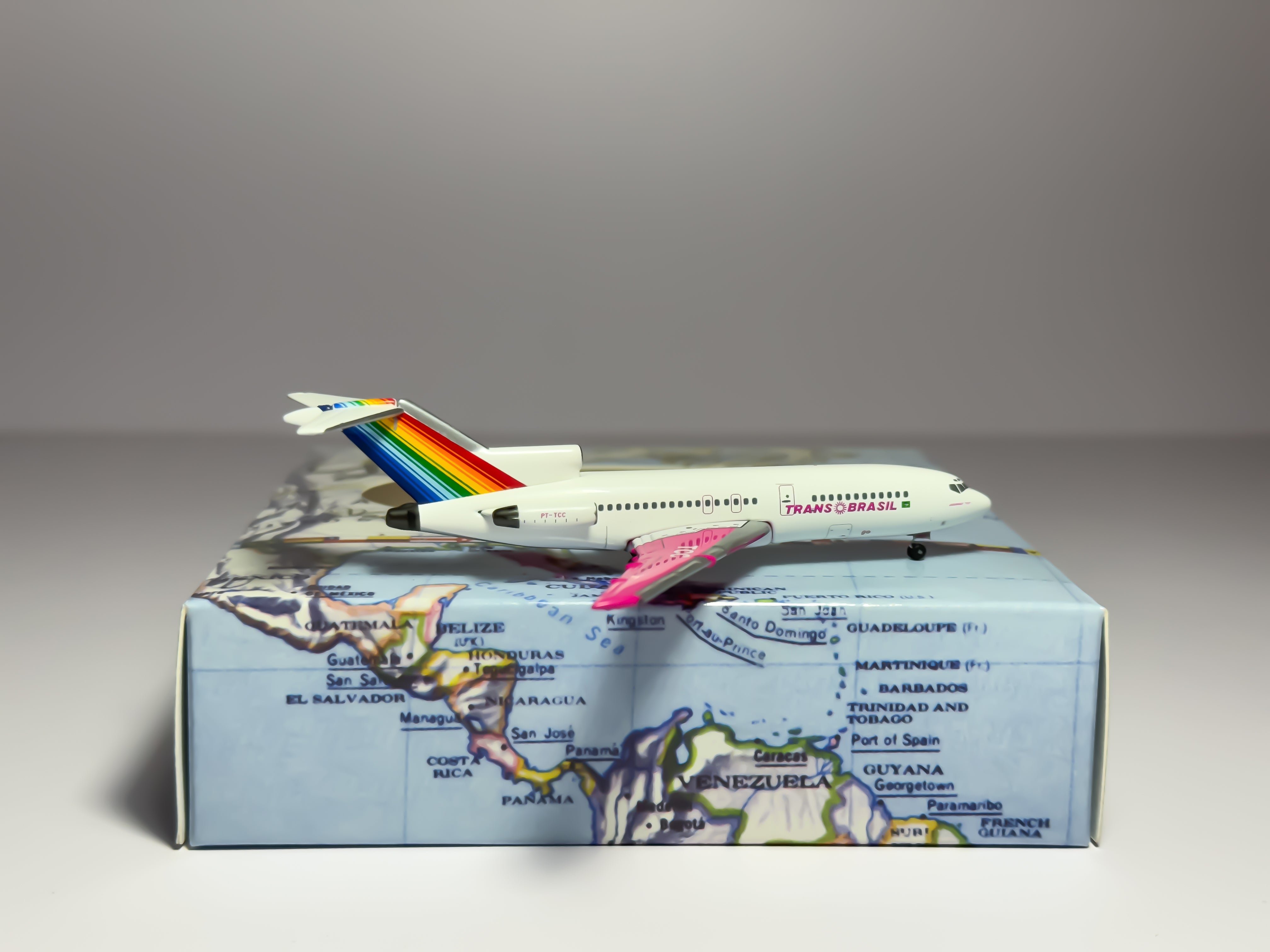 Trans Brasil Boeing 727-100 1:400 Aeroclassics PT-TCC (ACPTTCC)