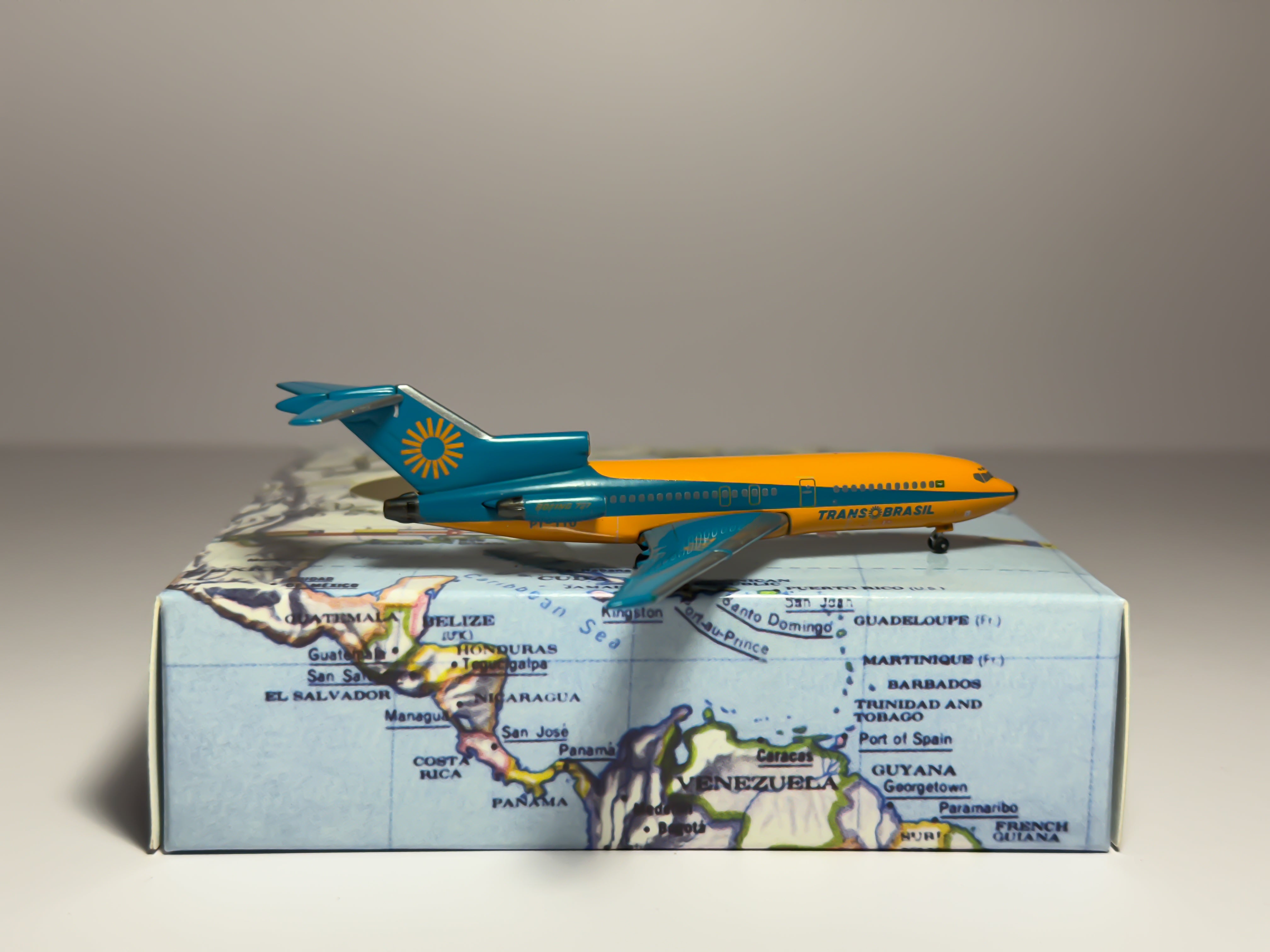 Trans Brasil Boeing 727-100 1:400 Aeroclassics PT-TYU (ACPTTYU)
