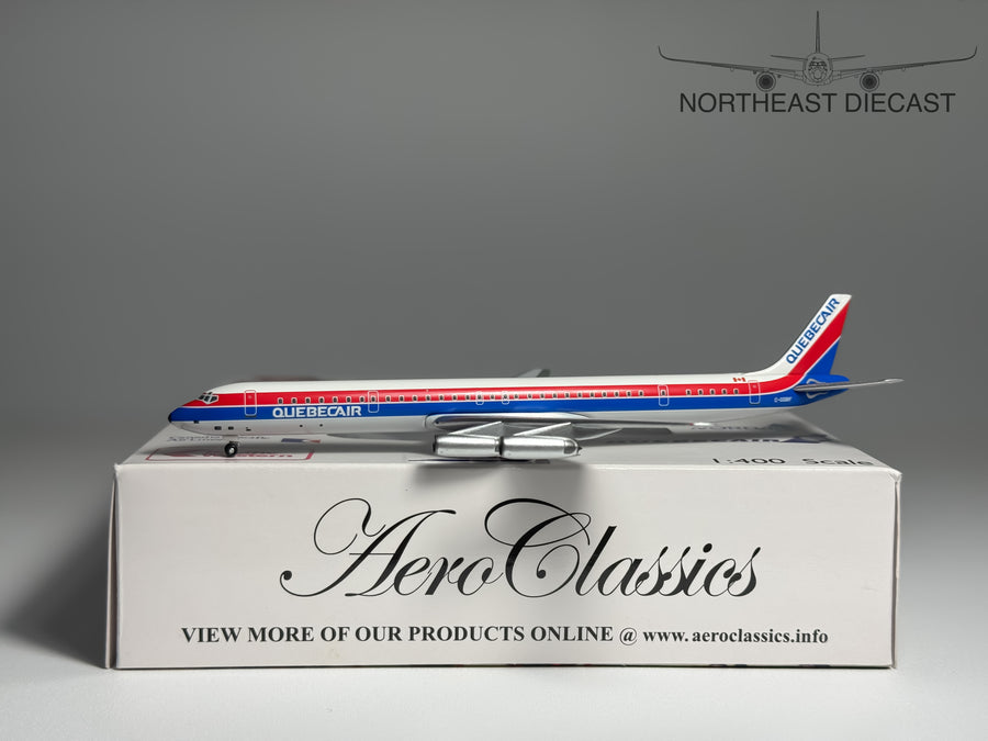 Quebecair Douglas DC-8-63 1:400 Aeroclassics C-GQBF (ACQBA015)