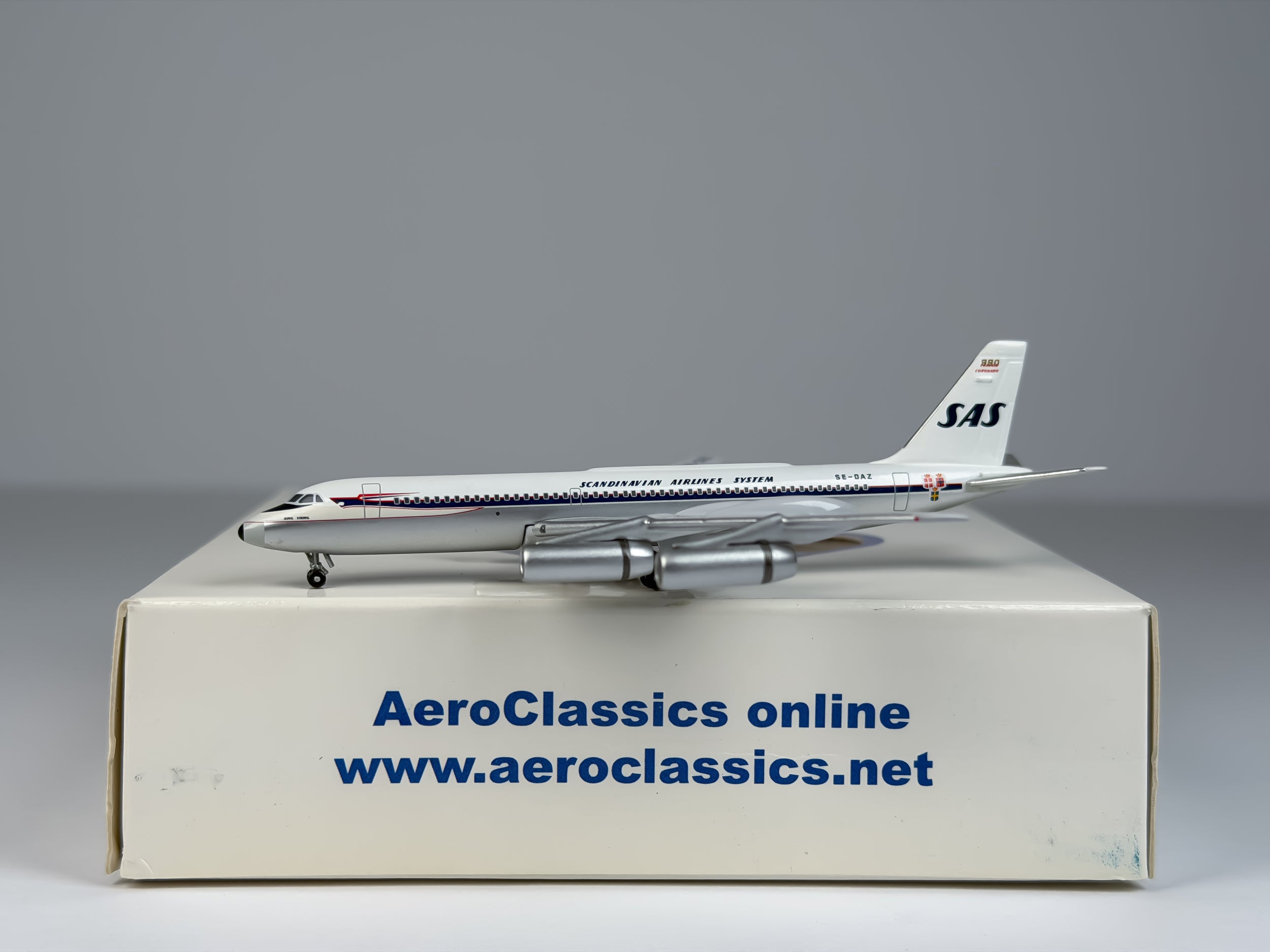 Scandinavian Airlines (SAS) Convair CV-990 1:400 Aeroclassics SE-DAZ (ACSEDAZ)