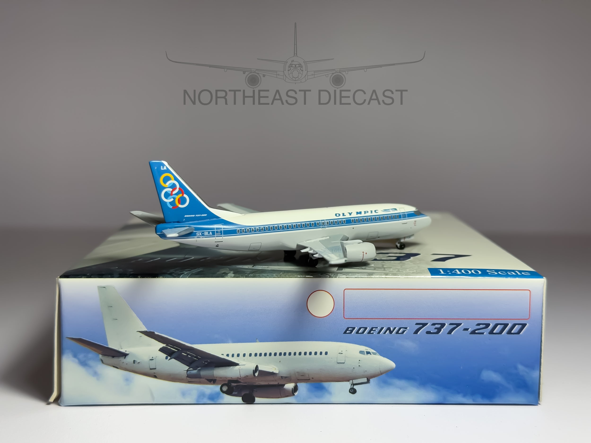 Olympic Airways Boeing 737-300 1:400 Aeroclassics SX-BLA (ACSXBLA)
