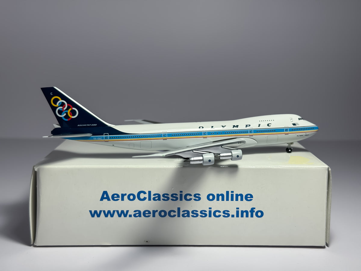 Olympic Airways Boeing 747-200 1:400 Aeroclassics SX-OAC (ACSXOAC)