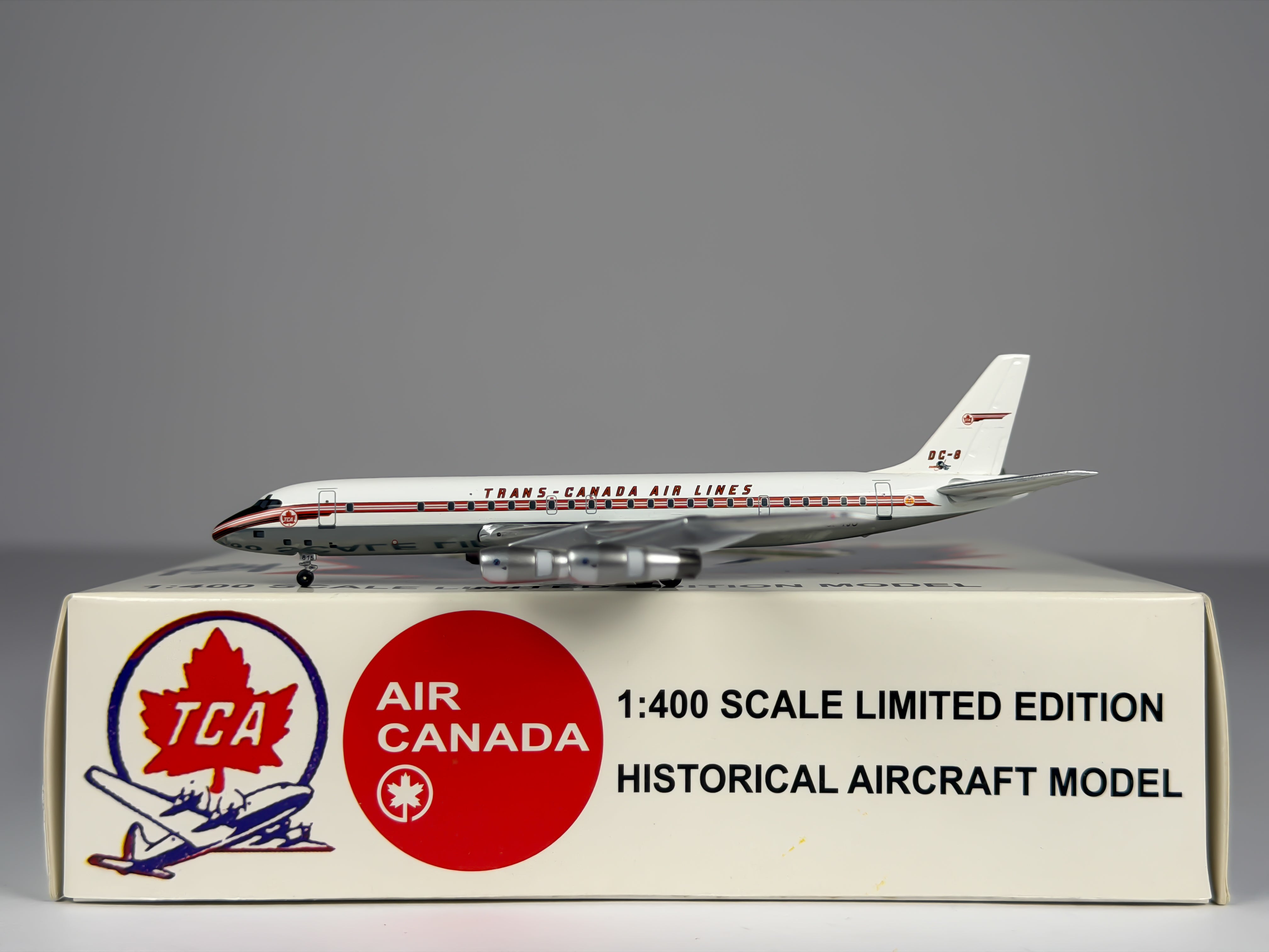 Trans-Canada Air Lines (TCA) Douglas DC-8-50 1:400 Aeroclassics CF-TJO (ACTCA0808A)