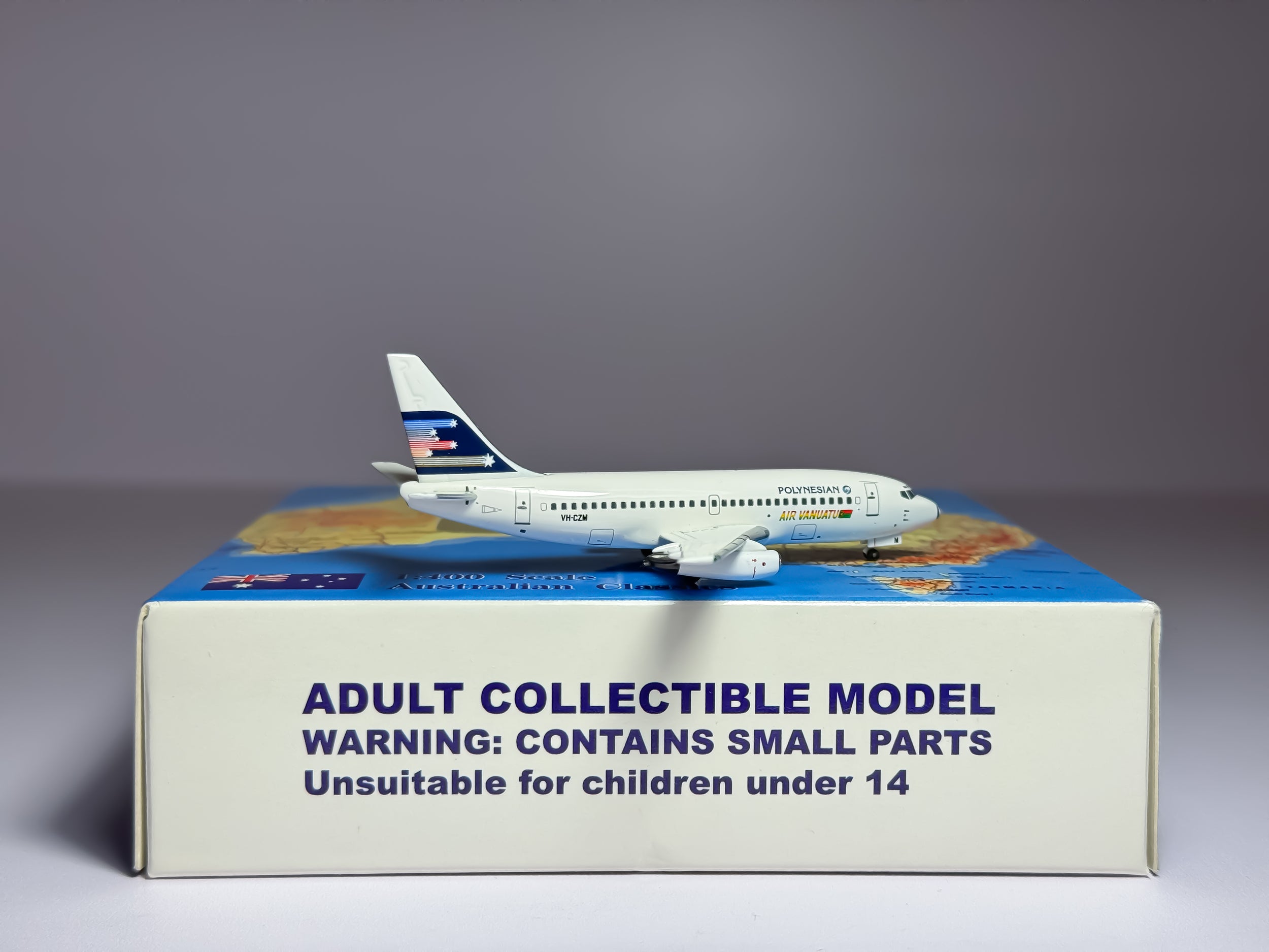 Air Vanuatu Boeing 737-200 1:400 Aeroclassics VH-CZM (ACVHCZM)