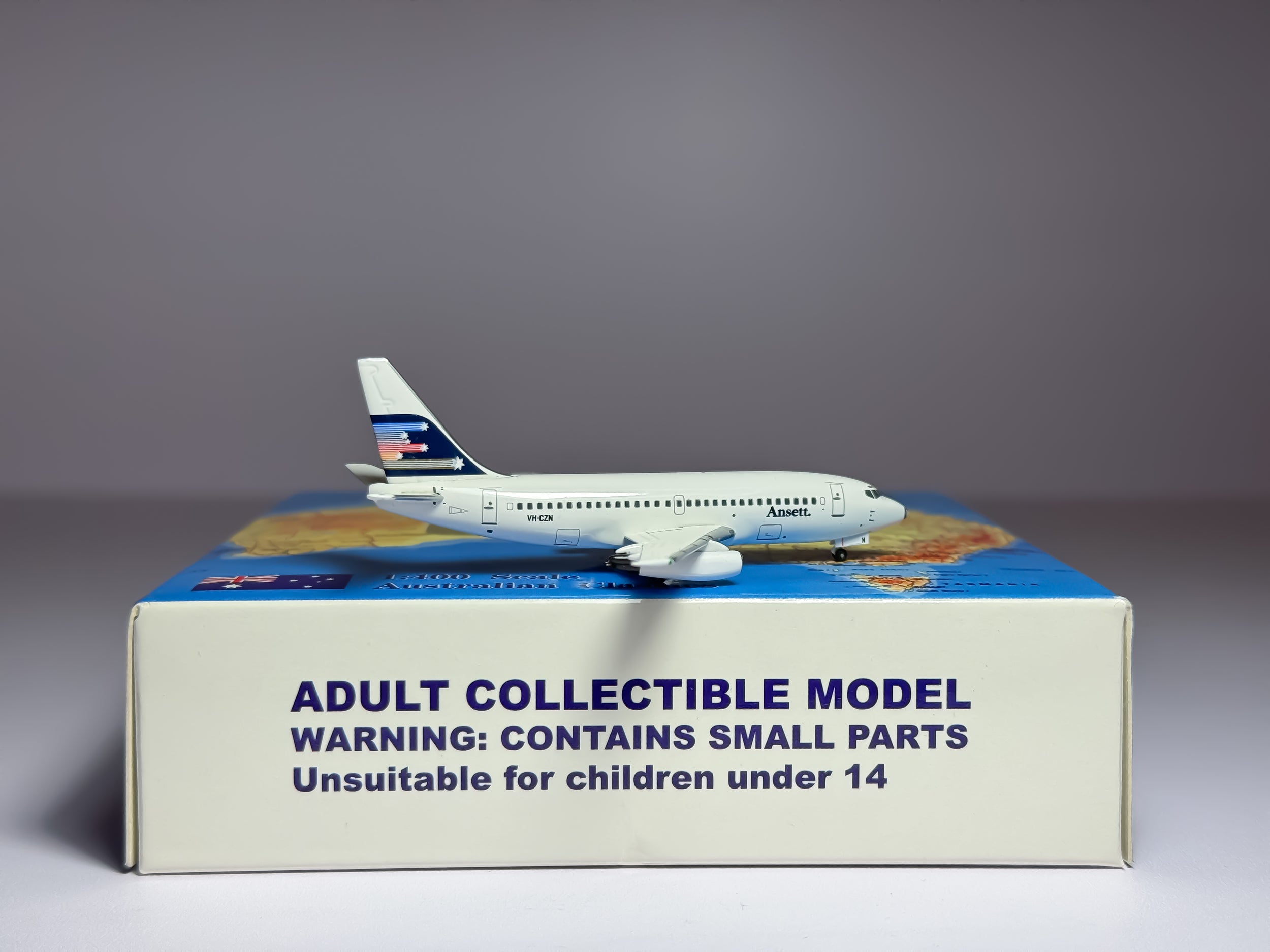 Ansett Australia Boeing 737-200 1:400 Aeroclassics VH-CZN (ACVHCZN)