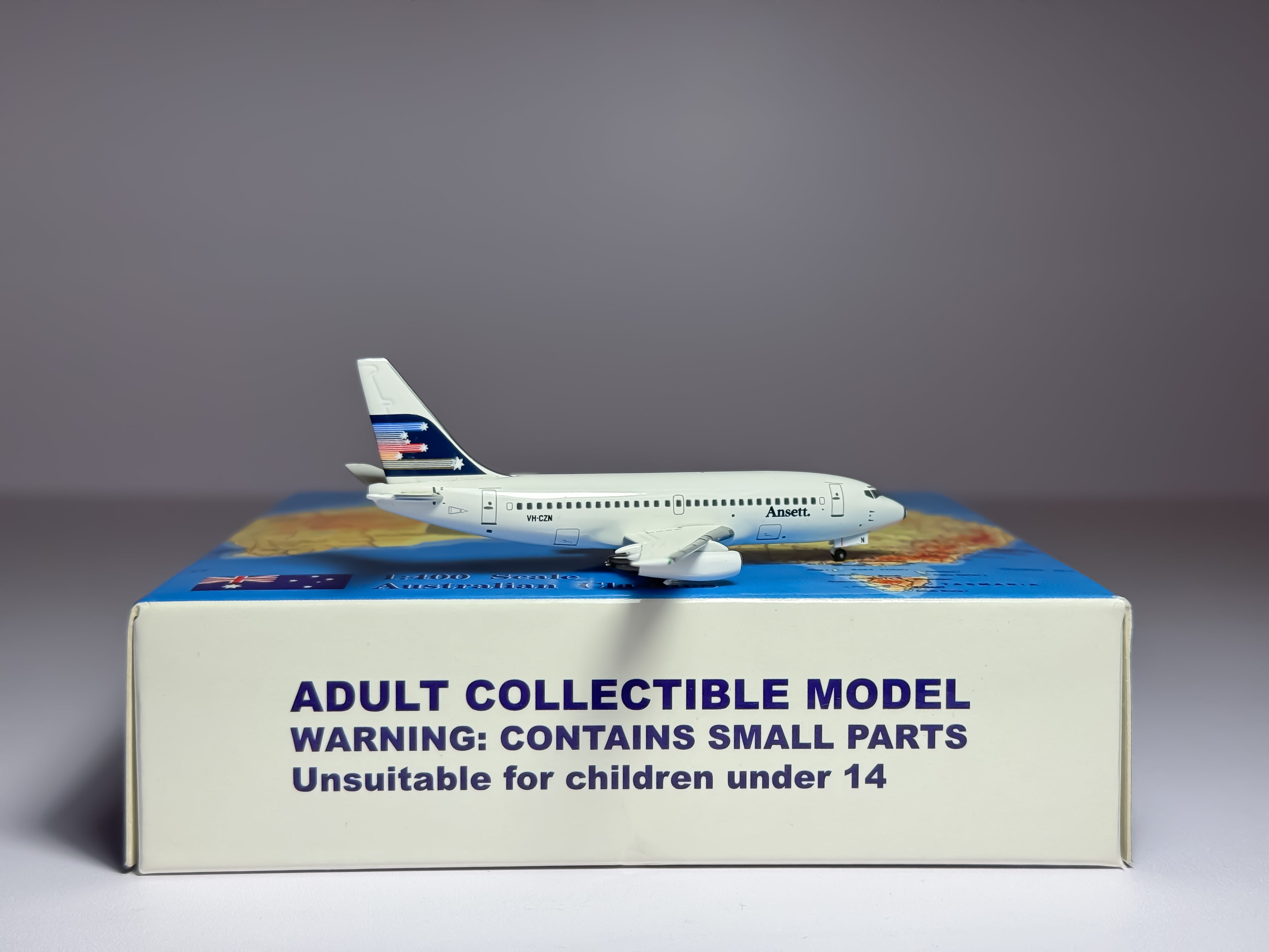 Ansett Australia Boeing 737-200 1:400 Aeroclassics VH-CZN (ACVHCZN)