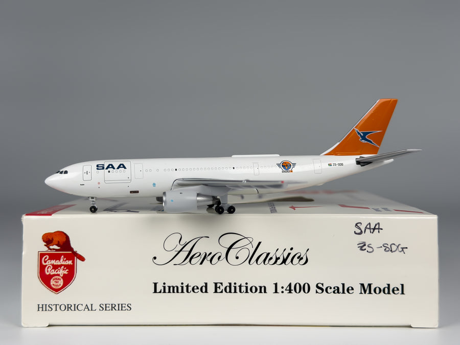 South African Cargo Airbus A300 1:400 Aeroclassics ZS-SDG (ACZSSDGB)