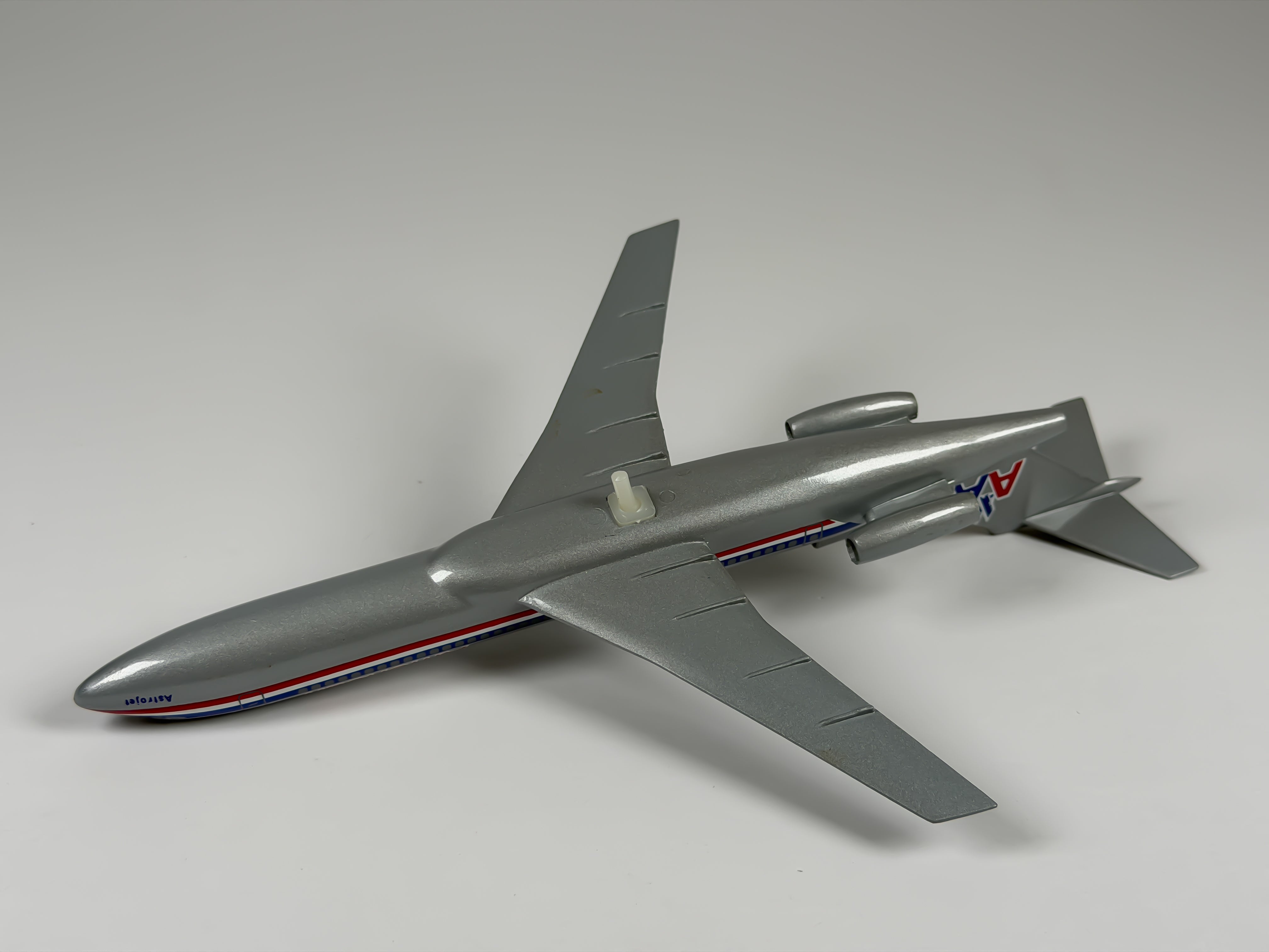 1:200 American Airlines Boeing 727-200 (N1902) - Eagle - Bare Metal | Air Jet Advance