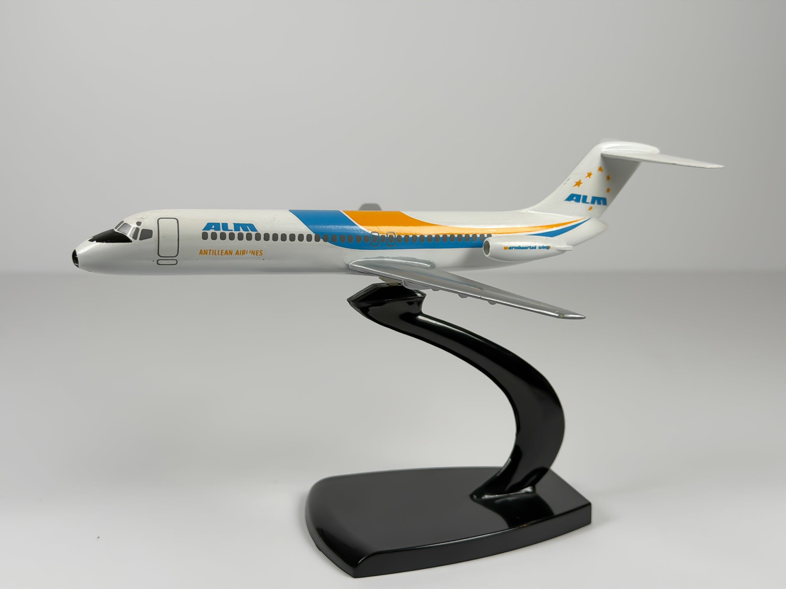 1:200 ALM Douglas DC-9-30 - Orange/Blue | Air Jet Advance