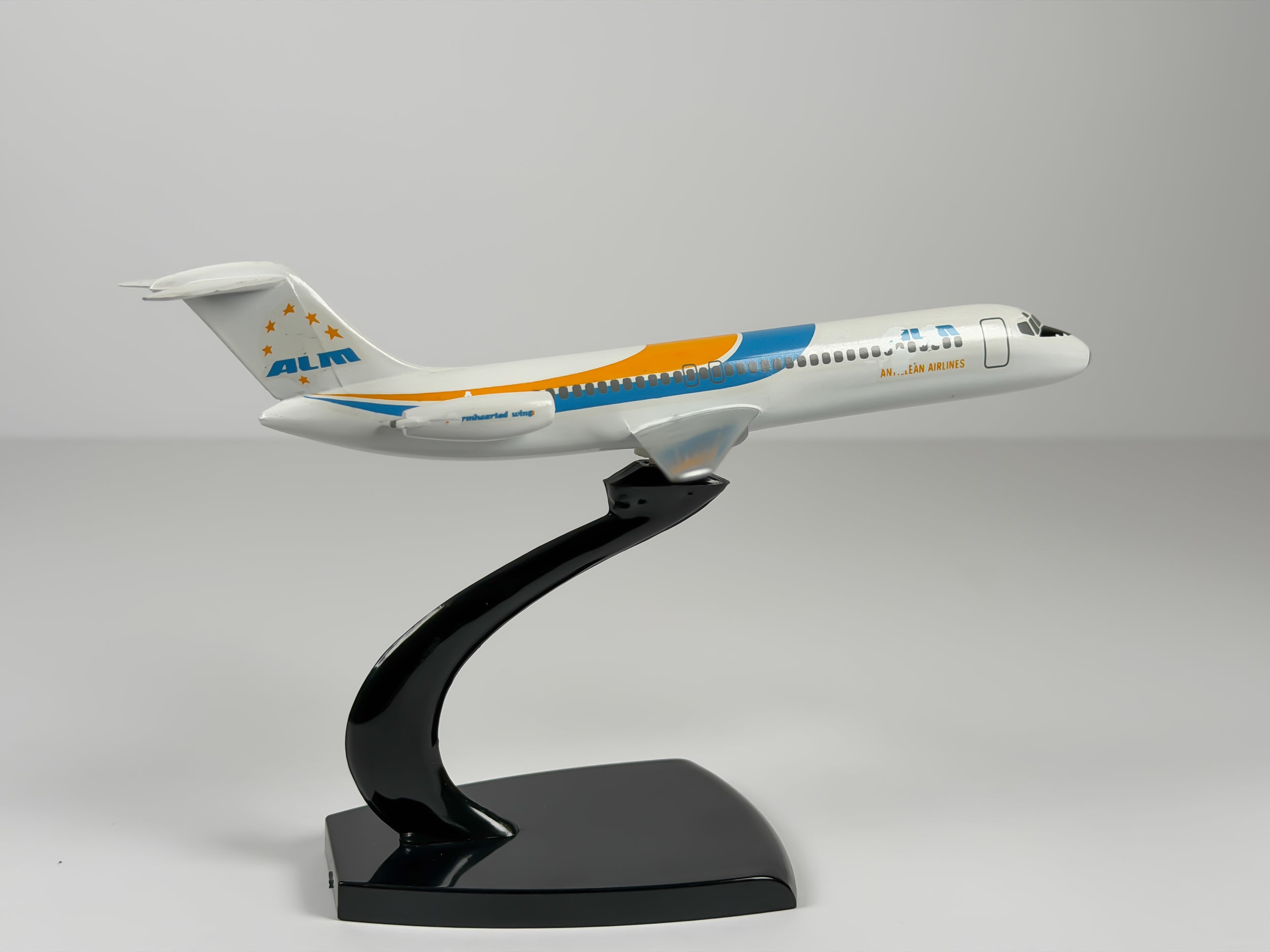 1:200 ALM Douglas DC-9-30 - Orange/Blue | Air Jet Advance