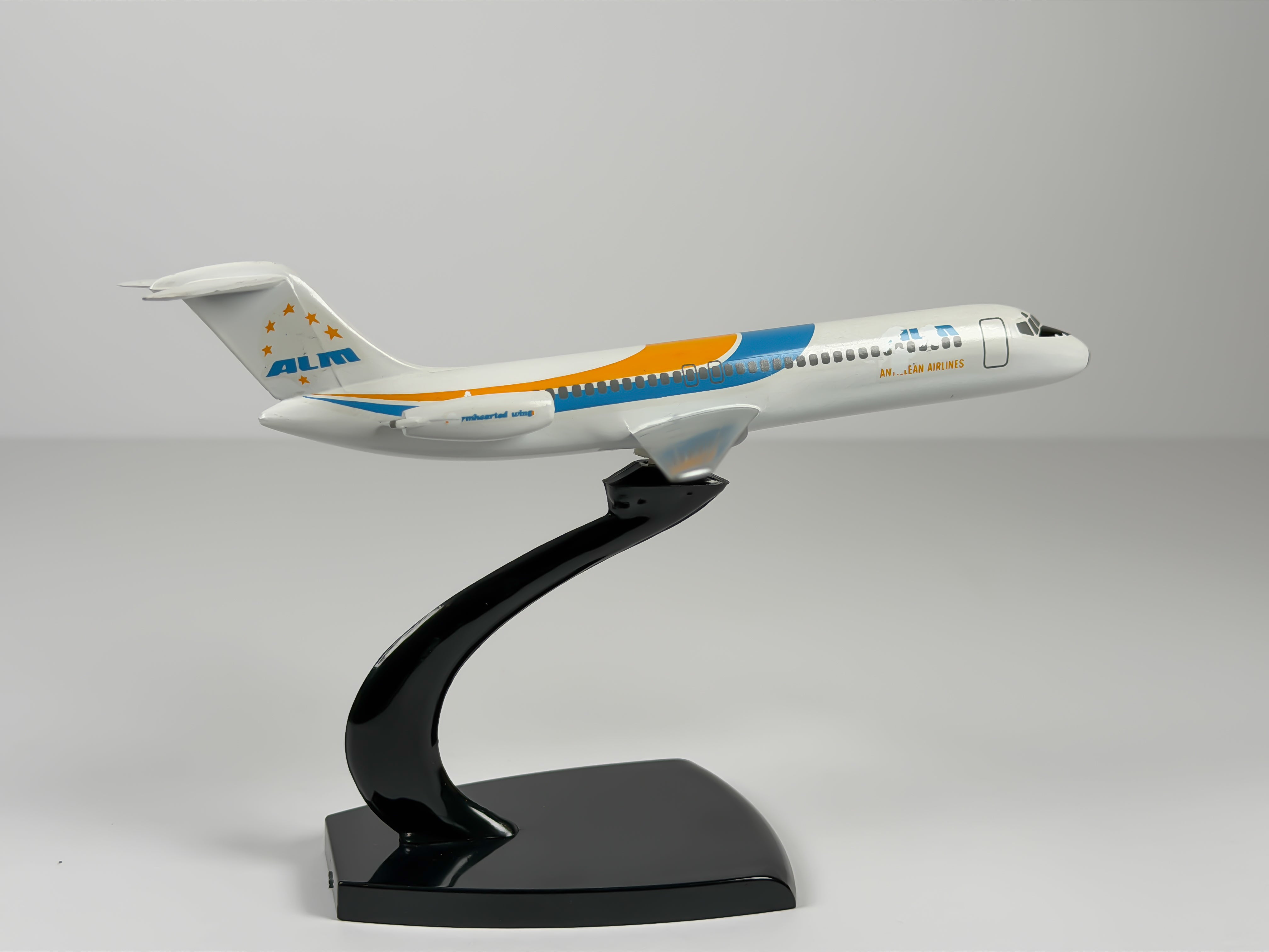 1:200 ALM Douglas DC-9-30 - Orange/Blue | Air Jet Advance