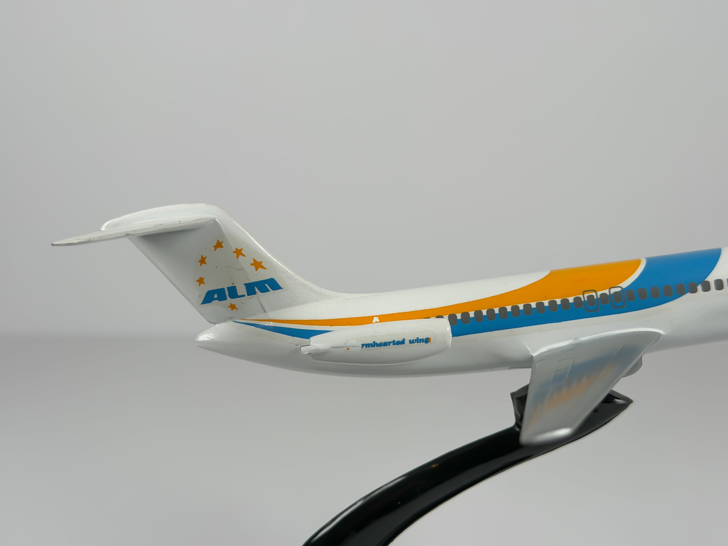 1:200 ALM Douglas DC-9-30 - Orange/Blue | Air Jet Advance