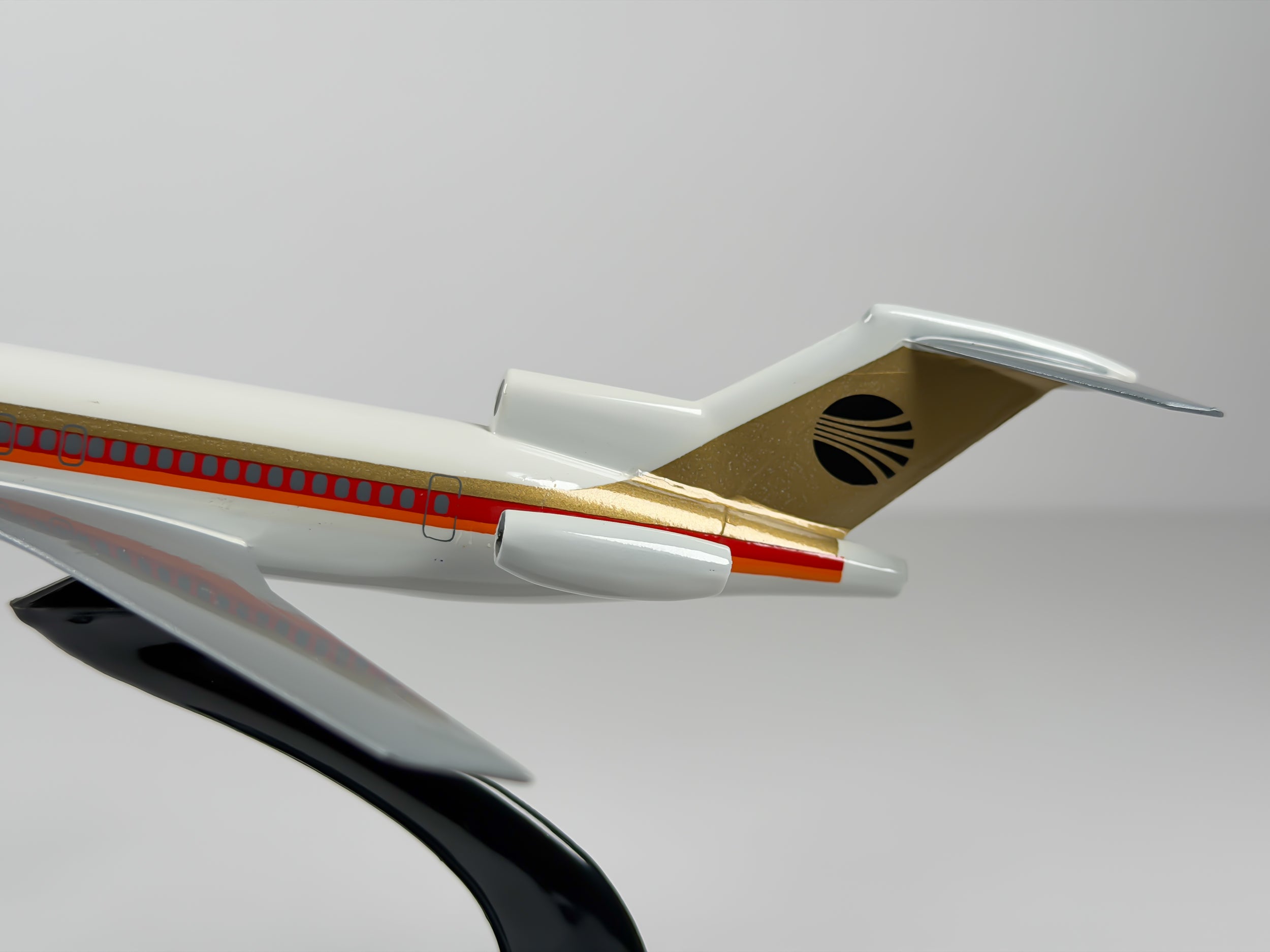 1:200 Continental Airlines Boeing 727-200 - Black Meatball | Air Jet Advance