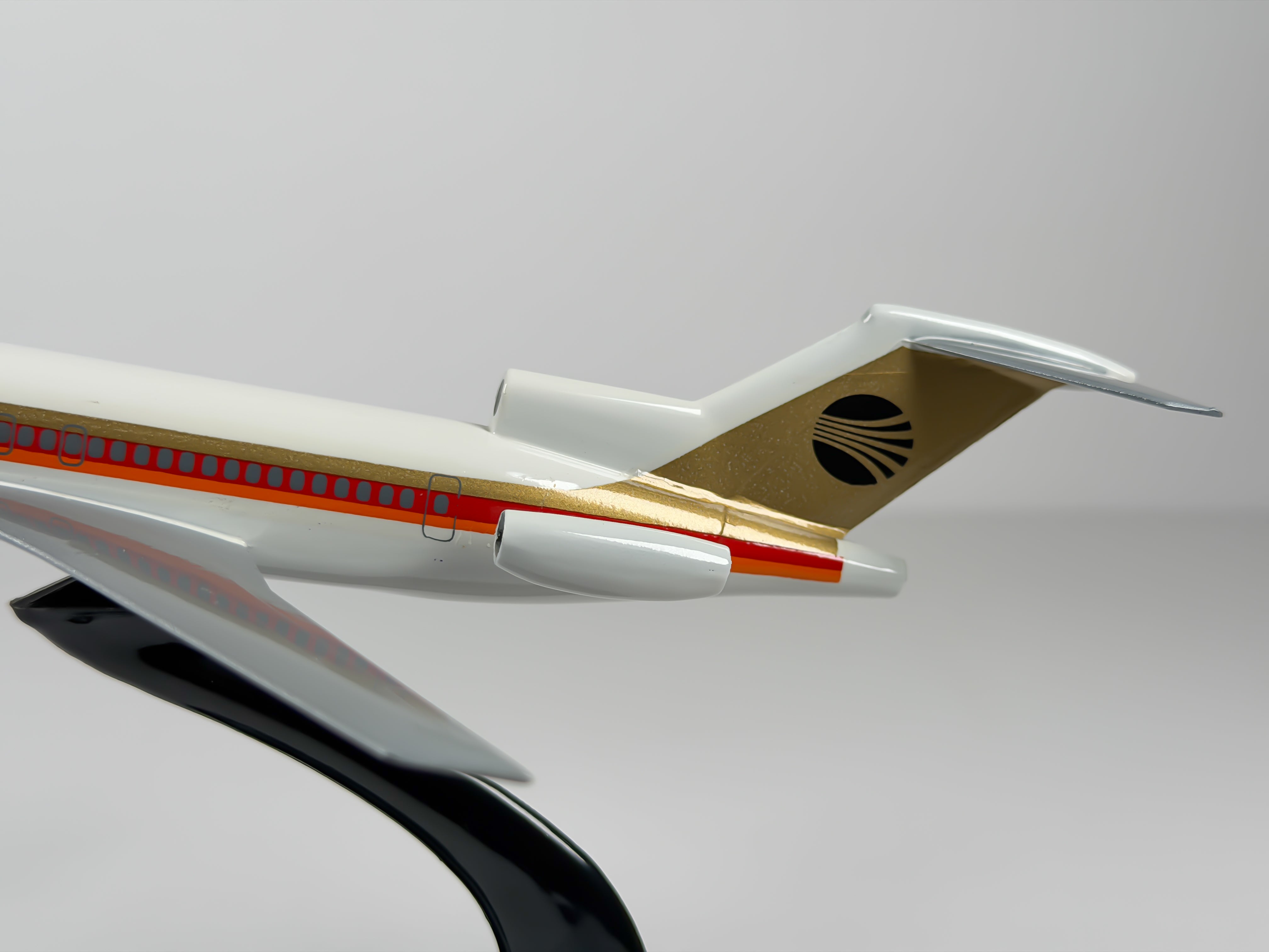 1:200 Continental Airlines Boeing 727-200 - Black Meatball | Air Jet Advance
