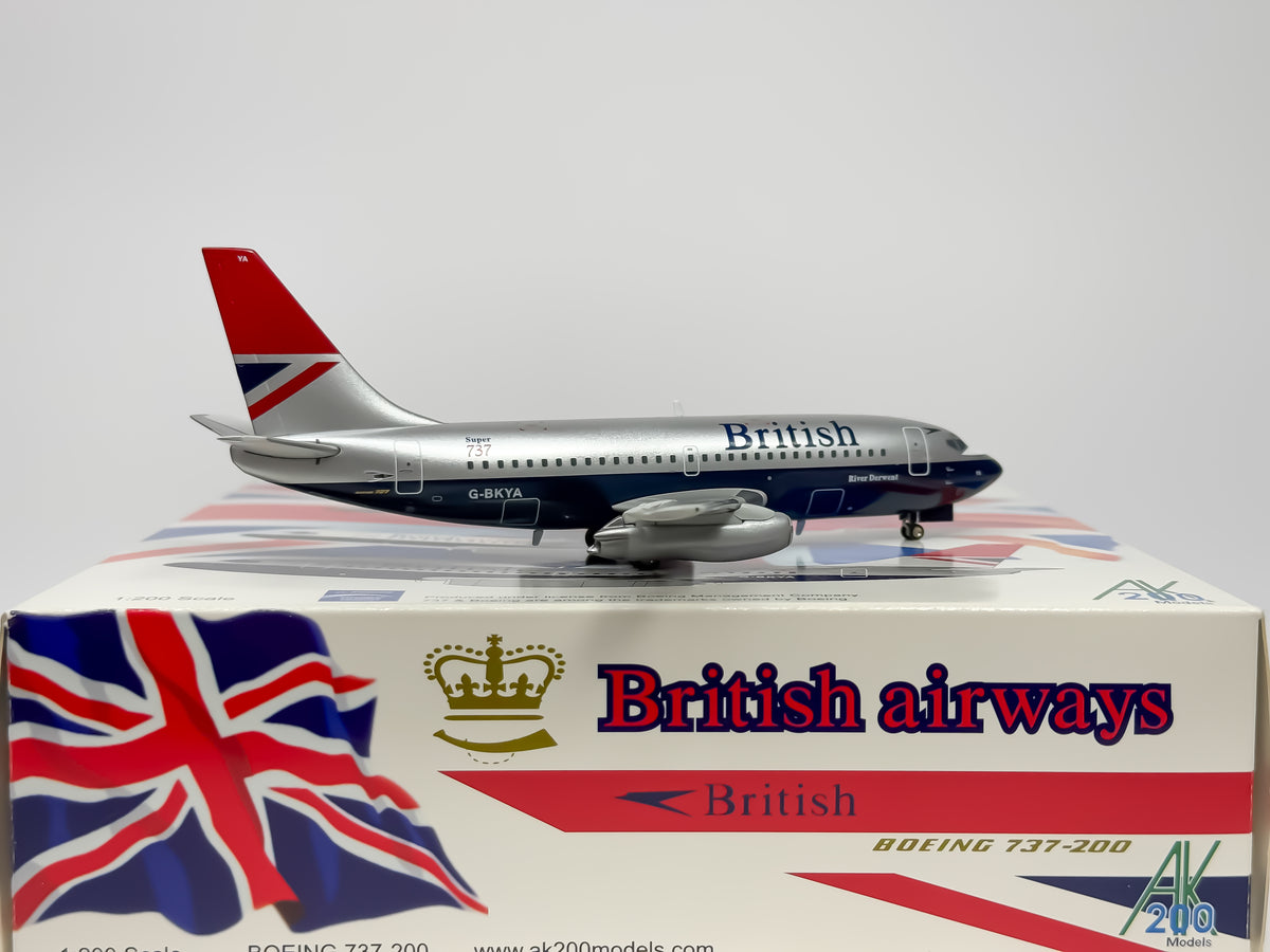 British Airways Boeing 737-200 1:200 Inflight200 G-BKYA (AK011)