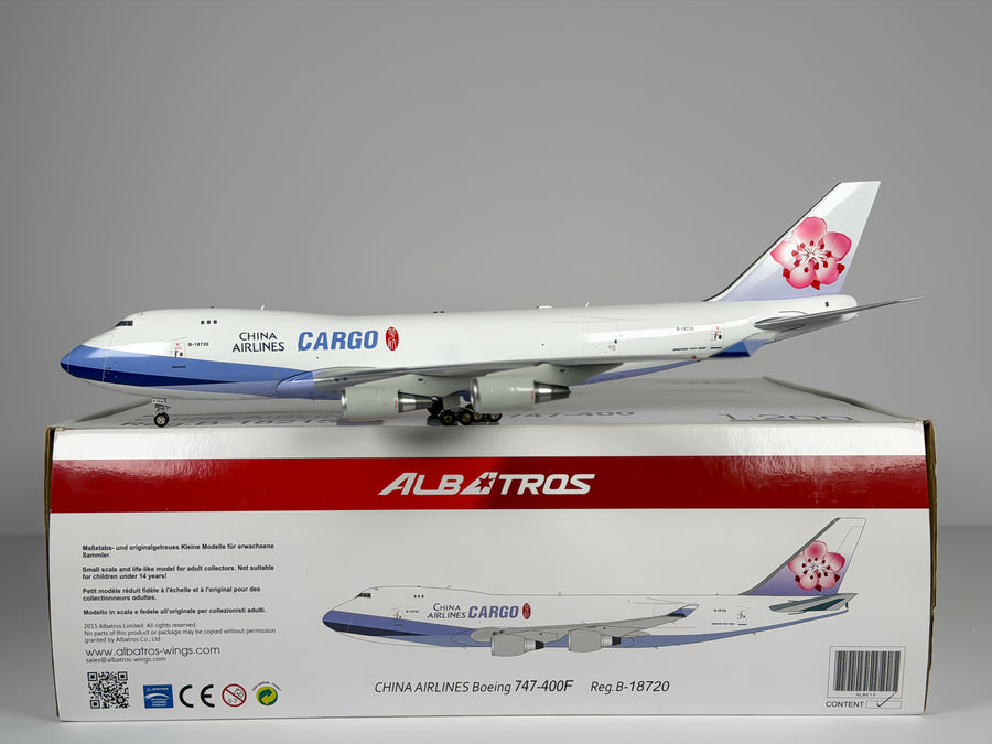 China Airlines Cargo Boeing 747-400F 1:200 Inflight200 B-18720 (ALB015)