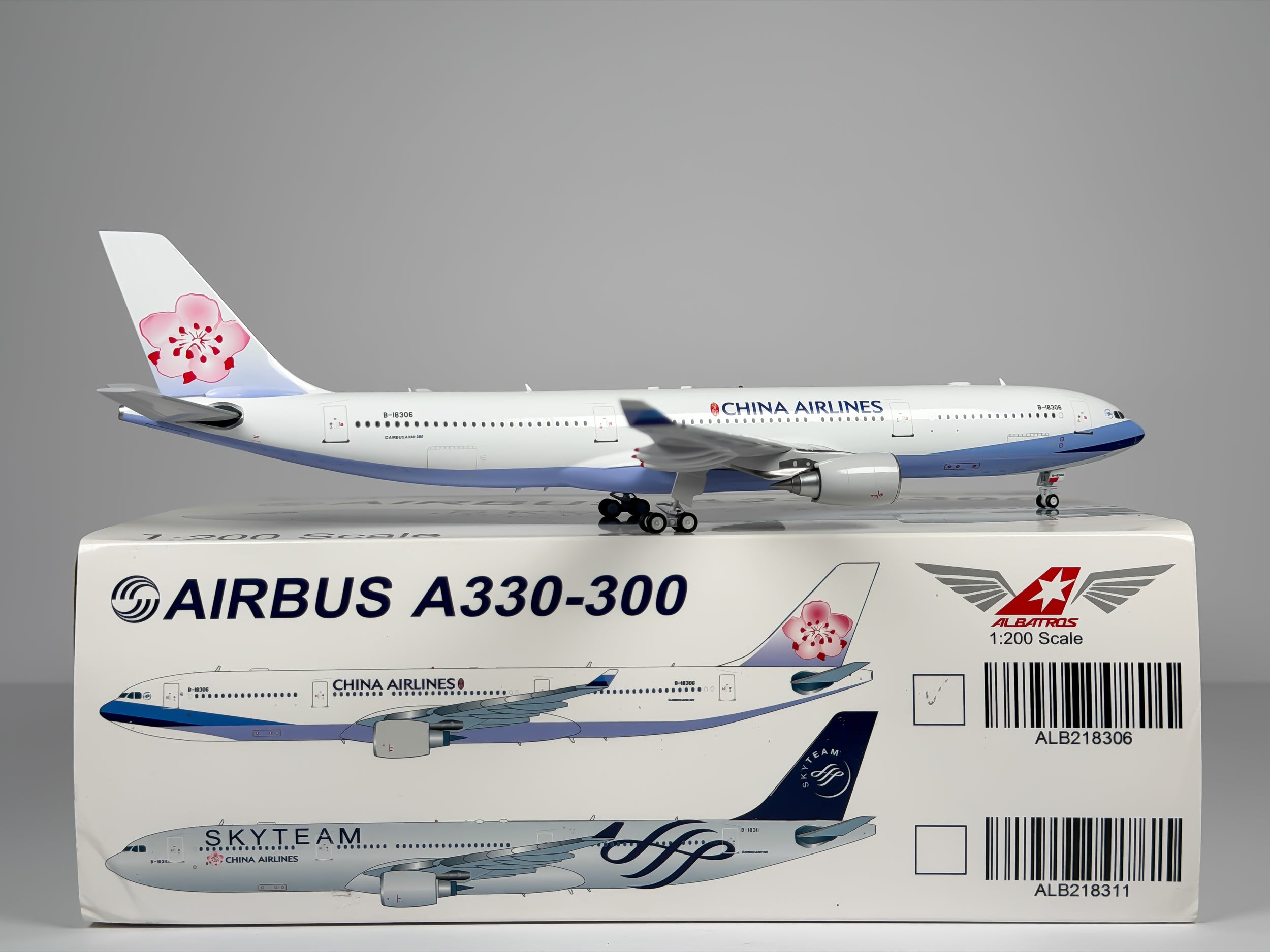 China Airlines Airbus A330-300 1:200 Aviation200 B-18306 (ALB218306)