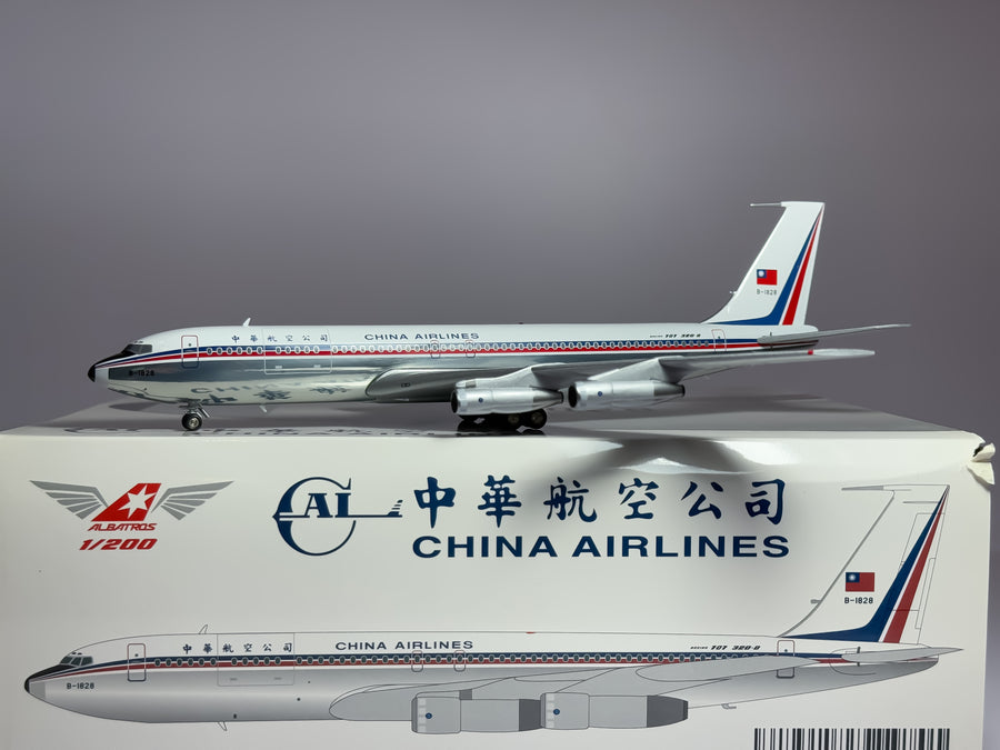 China Airlines Boeing 707-300 1:200 Inflight200 B-1828 (ALB2CI707)
