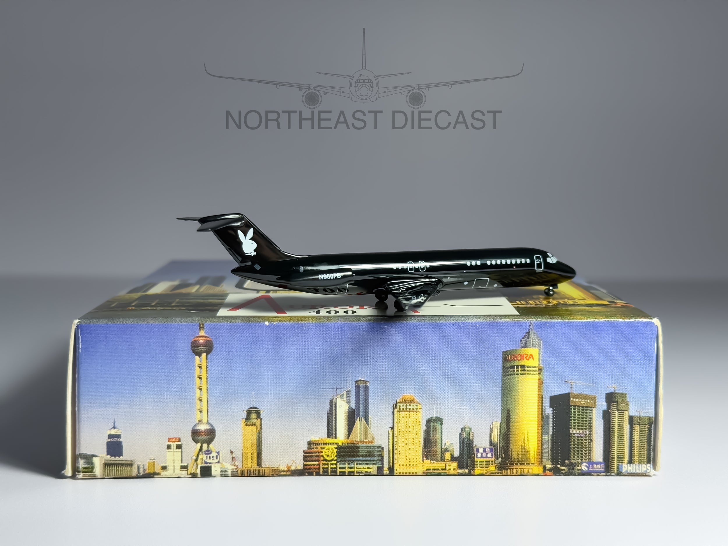 Playboy Douglas DC-9-30 1:400 Aeroclassics N950PB (AM014)