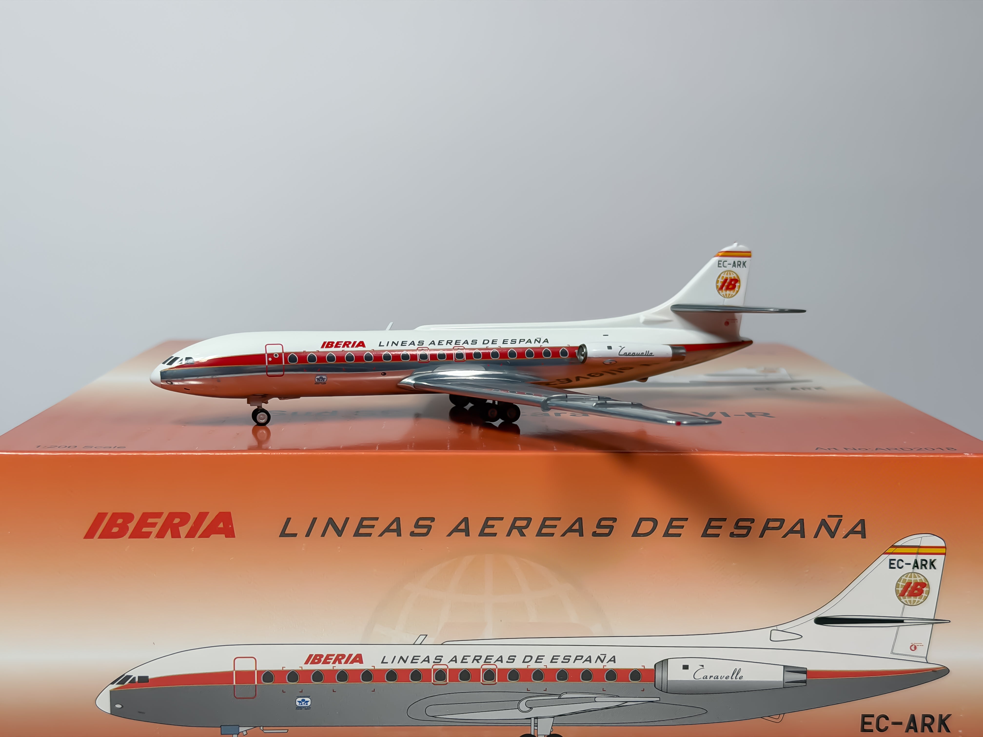 Iberia Airlines Sud Aviation SE-210 Caravelle 1:200 Inflight200 EC-ARK (ARD2018)