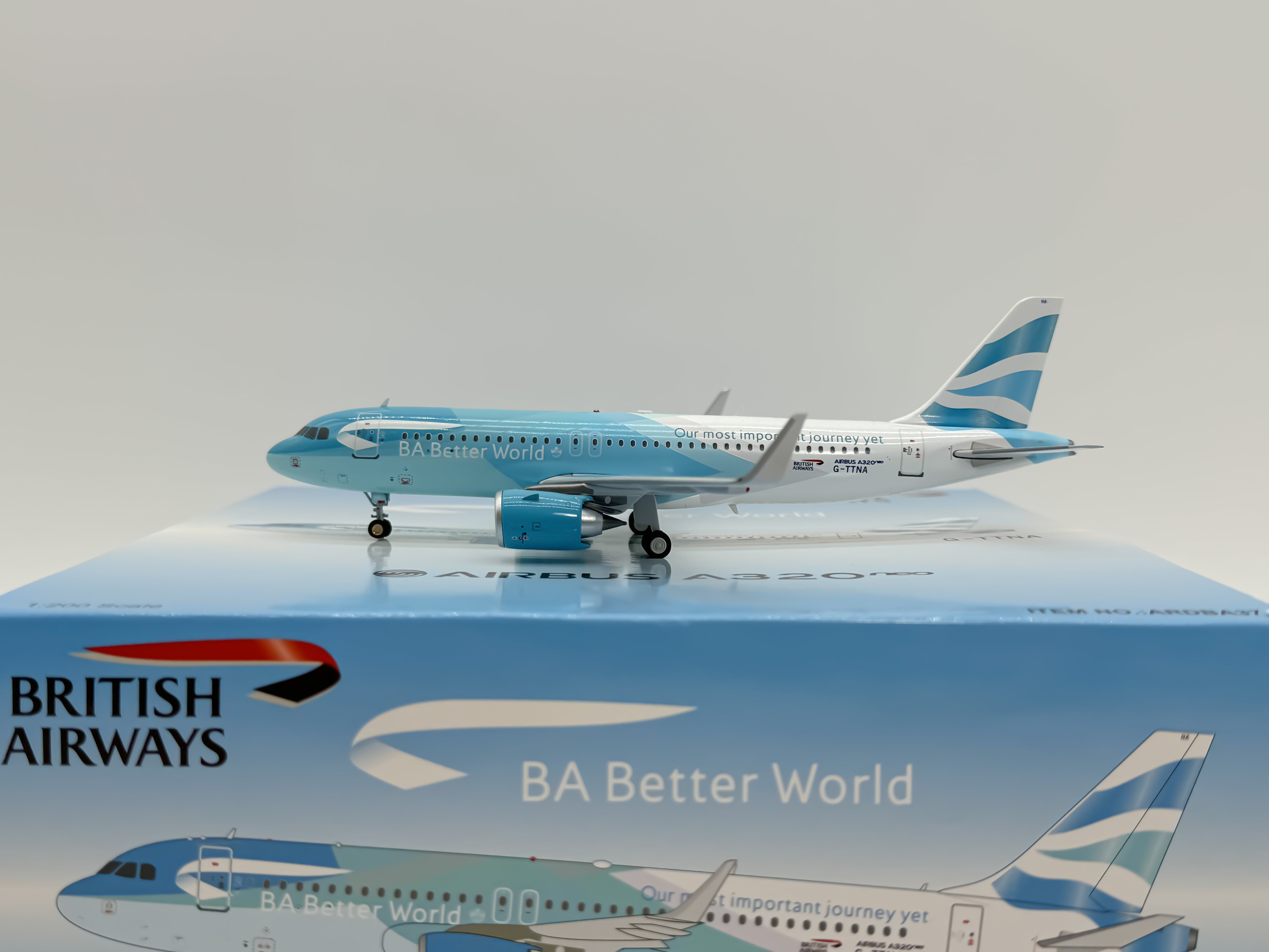 British Airways Airbus A320neo 1:200 Inflight200 G-TTNA (ARDBA038)